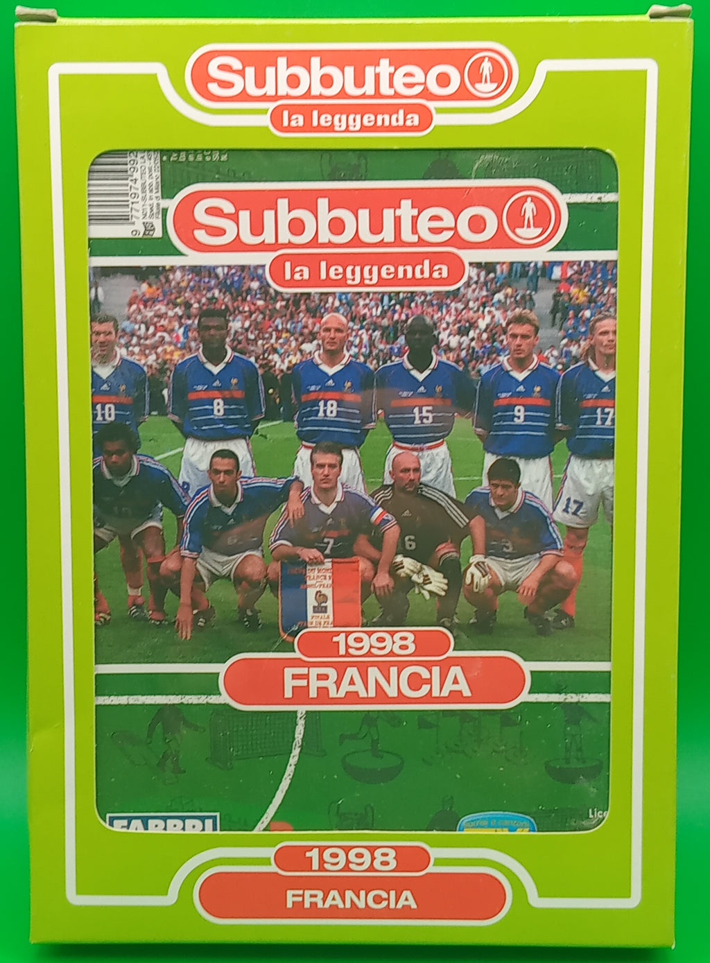 Subbuteo 'serie la leggenda lw' Francia 1998 con libretto
