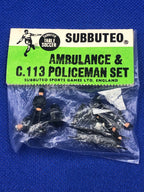 Subbuteo blister 5 personaggi stadio C113
