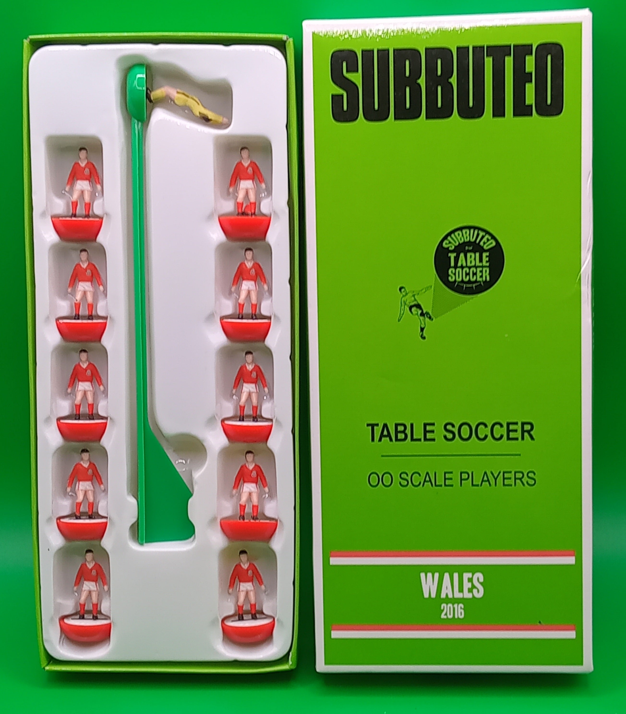 Subbuteo squadra hw platinum leggenda Galles 2016 - con libretto