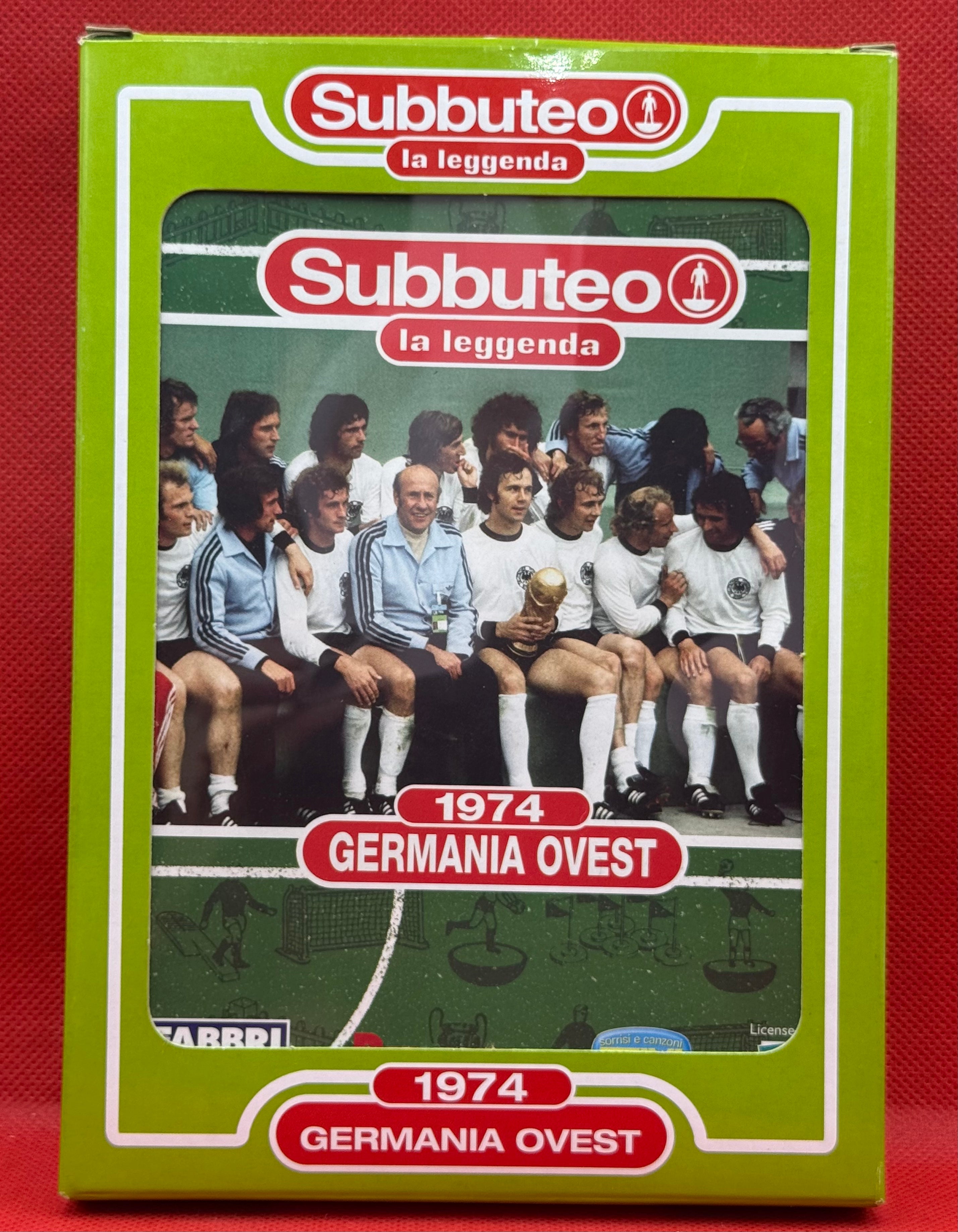 Subbuteo 'serie la leggenda Lw' Germania 1974 - con libretto