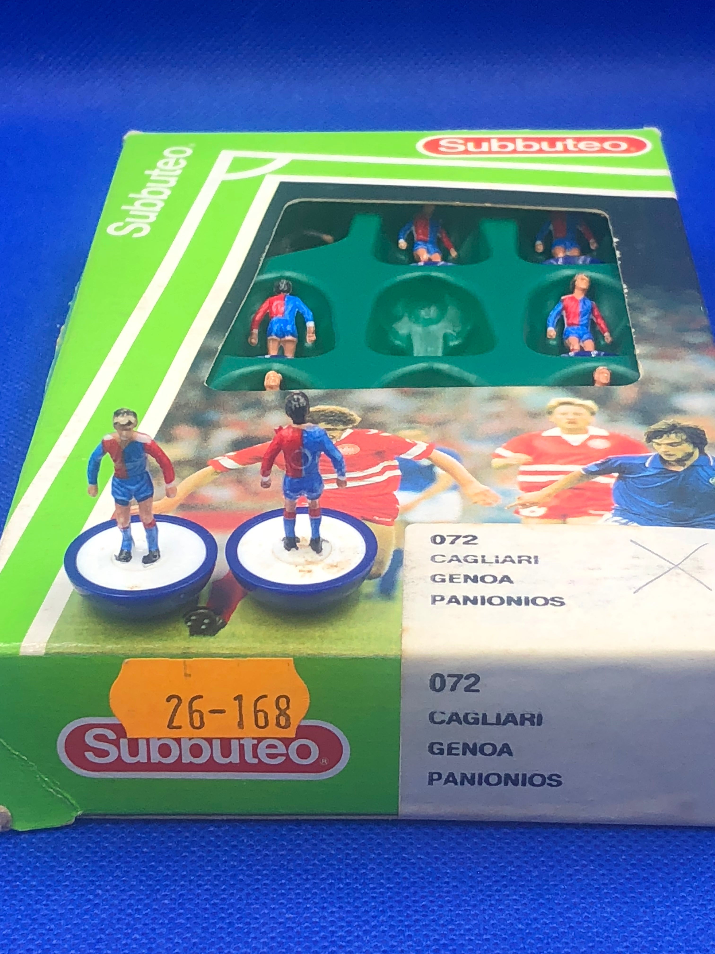 Subbuteo squadra base LW Cagliari ref 072