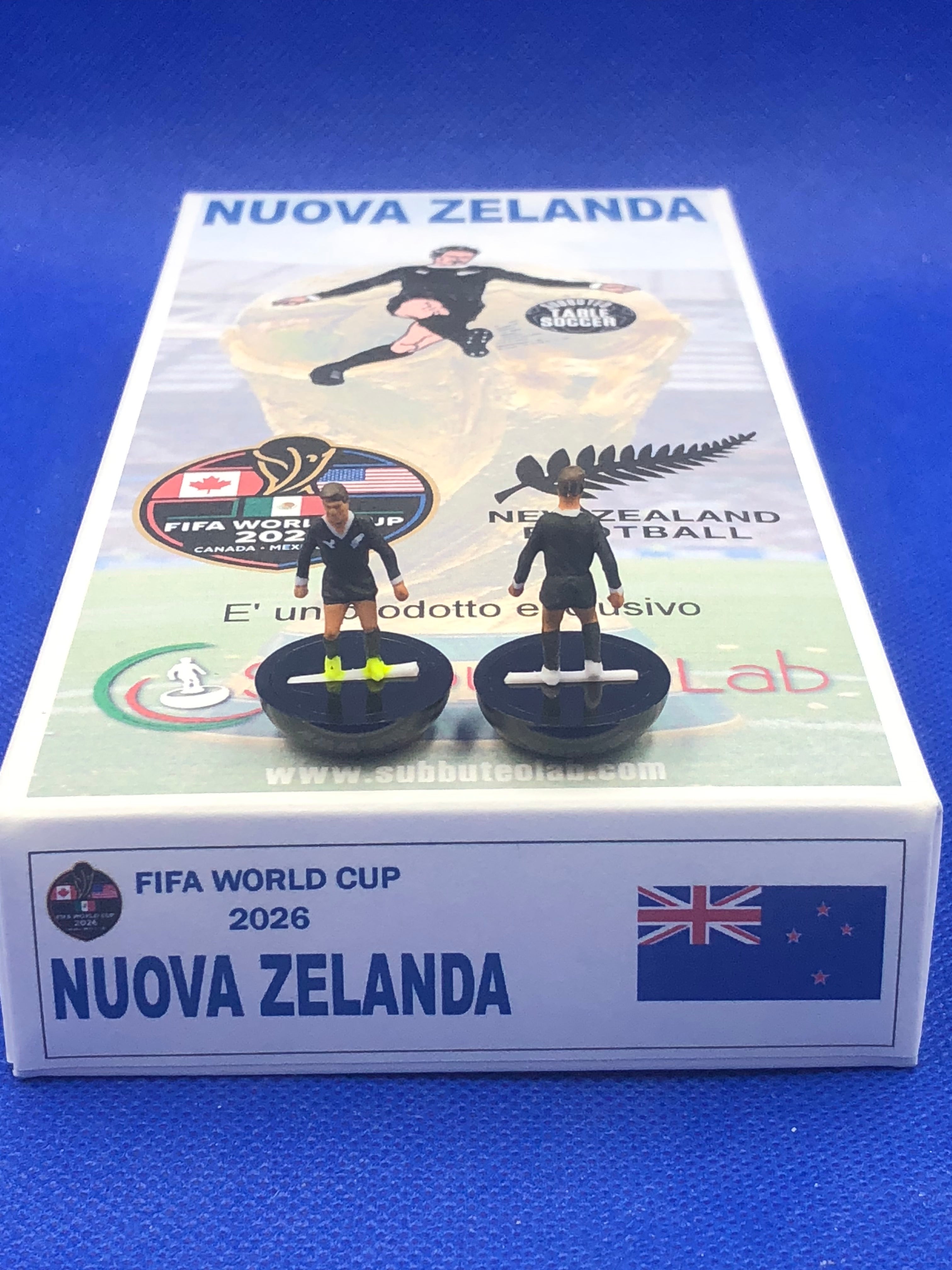 Subbuteolab collana mondiali 2026 Nuova Zelanda - dipinta a mano