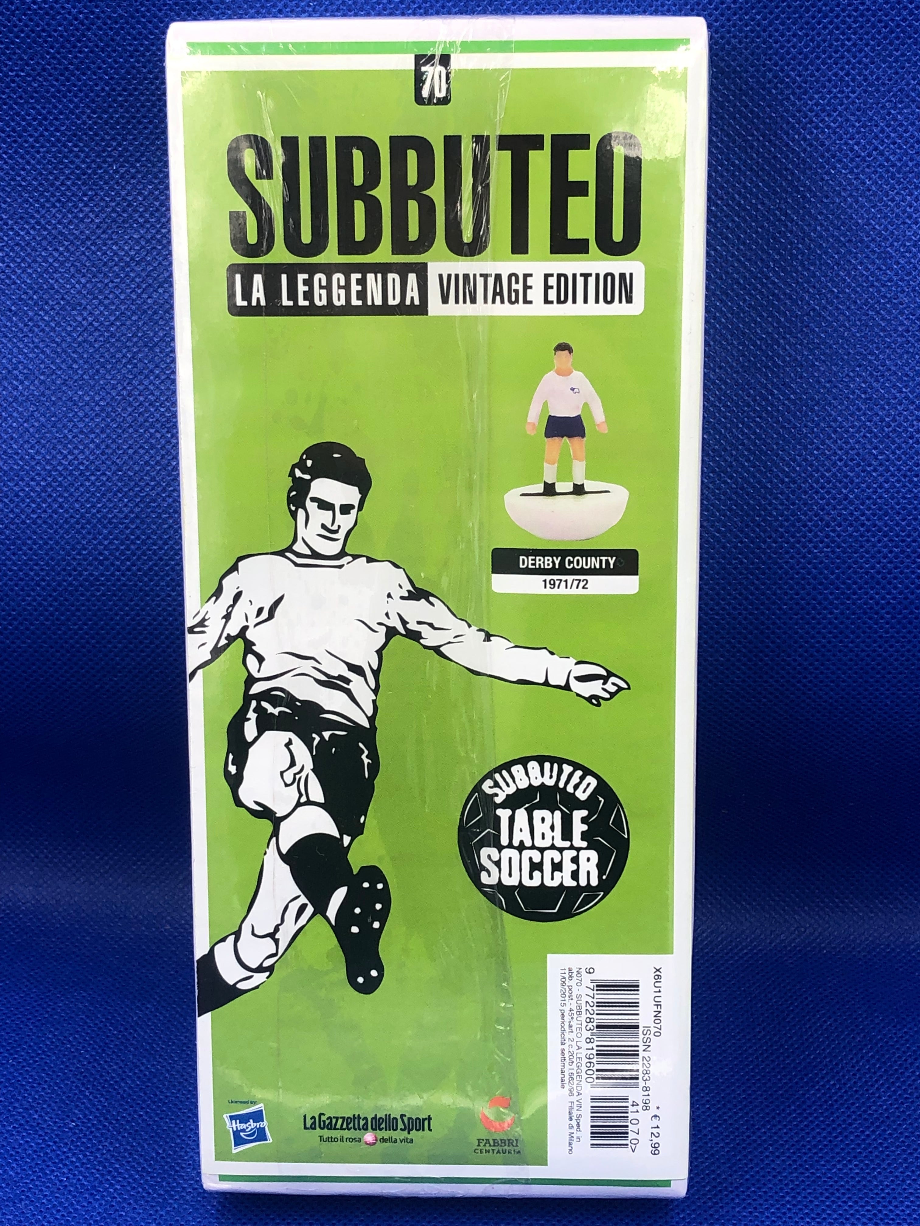 Subbuteo squadra hw vintage leggenda Derby County 1971/72 - sigillata