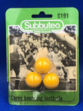 Subbuteo blister 3 Bouncing Balls C191