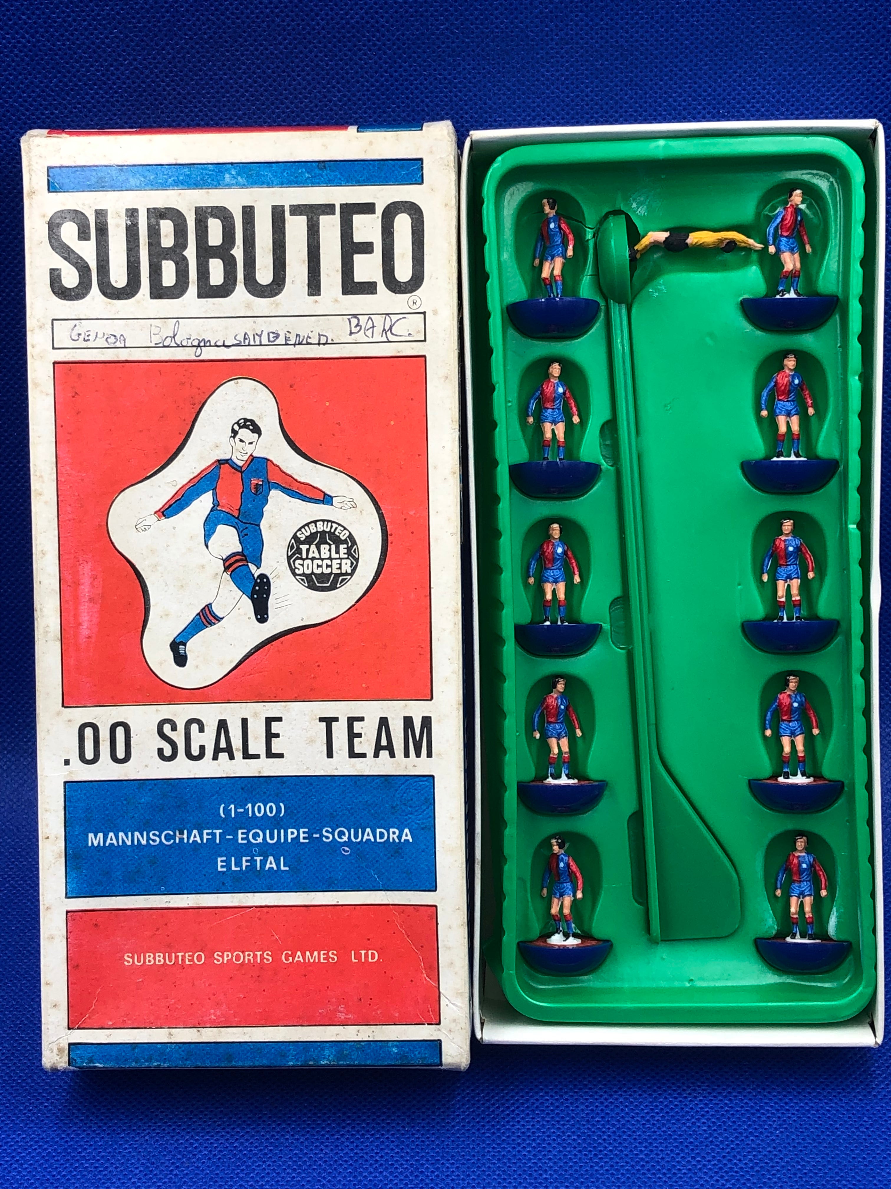 Subbuteo squadra lw Genoa Special
