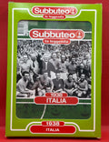 Subbuteo 'serie la leggenda Lw' Italia 1938 - con libretto