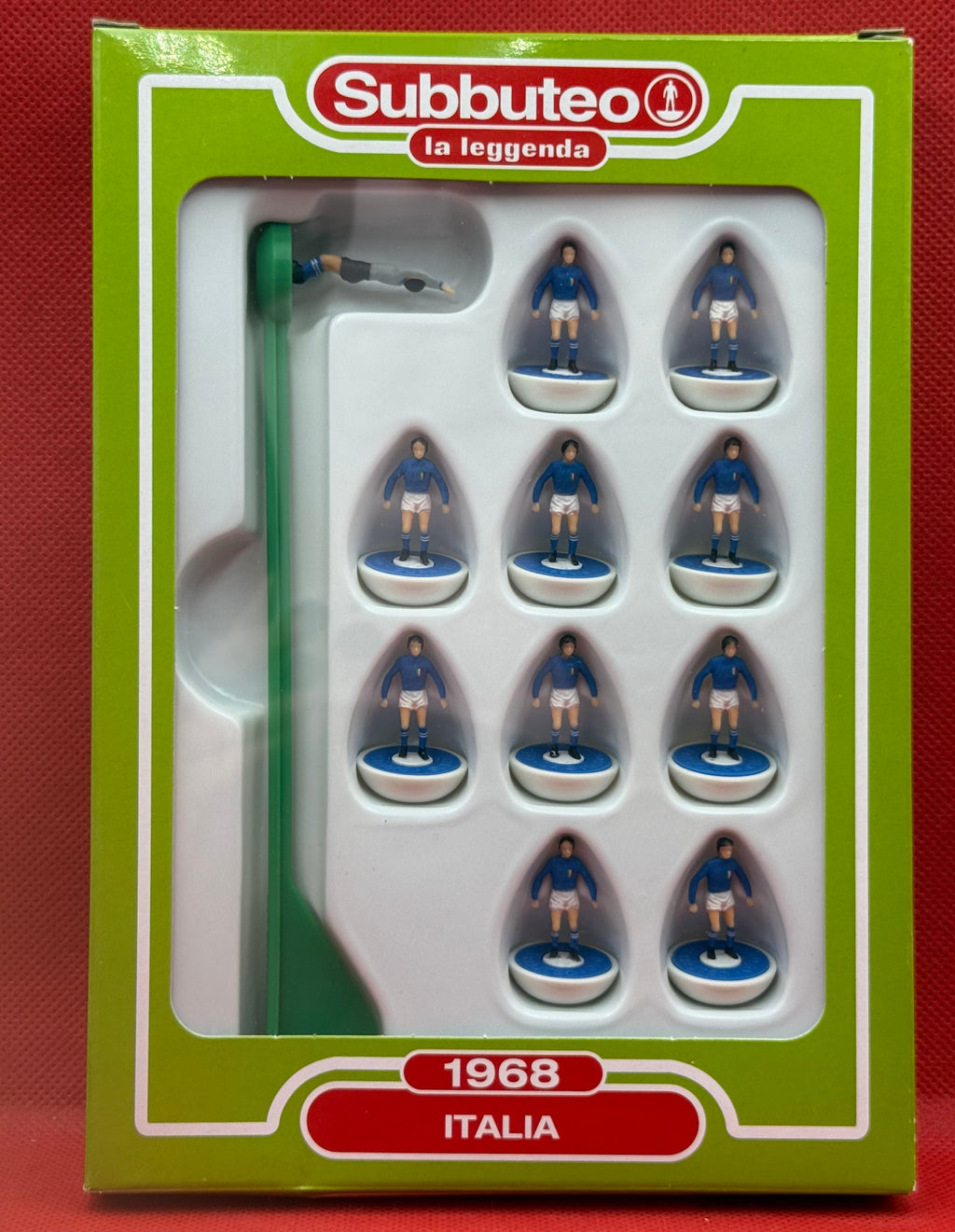 Subbuteo 'serie la leggenda Lw' Italia 1968 - con libretto