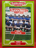 Subbuteo 'serie la leggenda Lw' Italia 1982 - con libretto