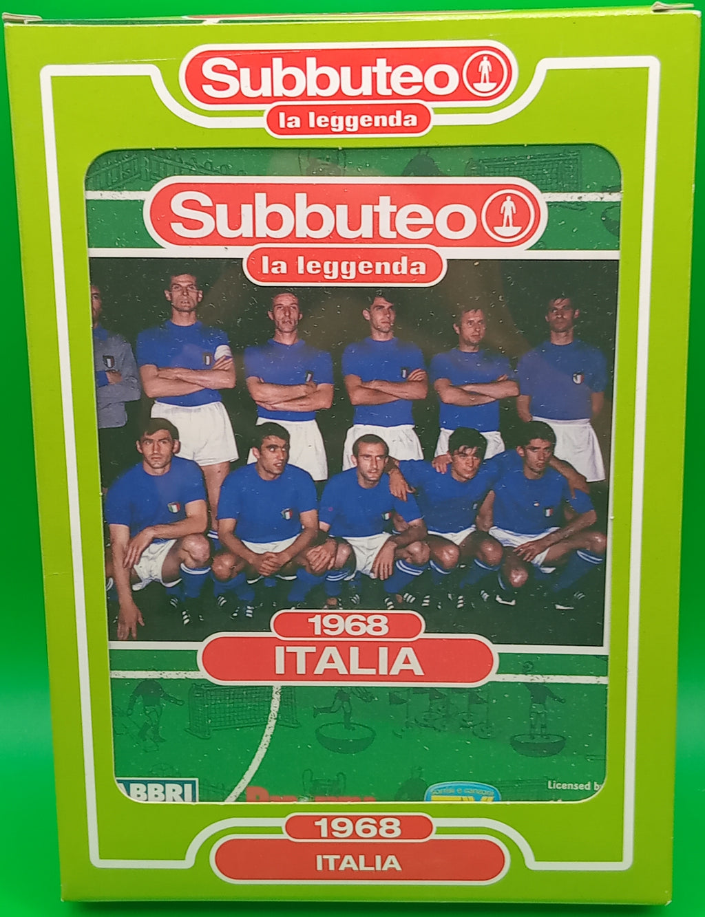 Subbuteo 'serie la leggenda lw' Italia 1968 con libretto