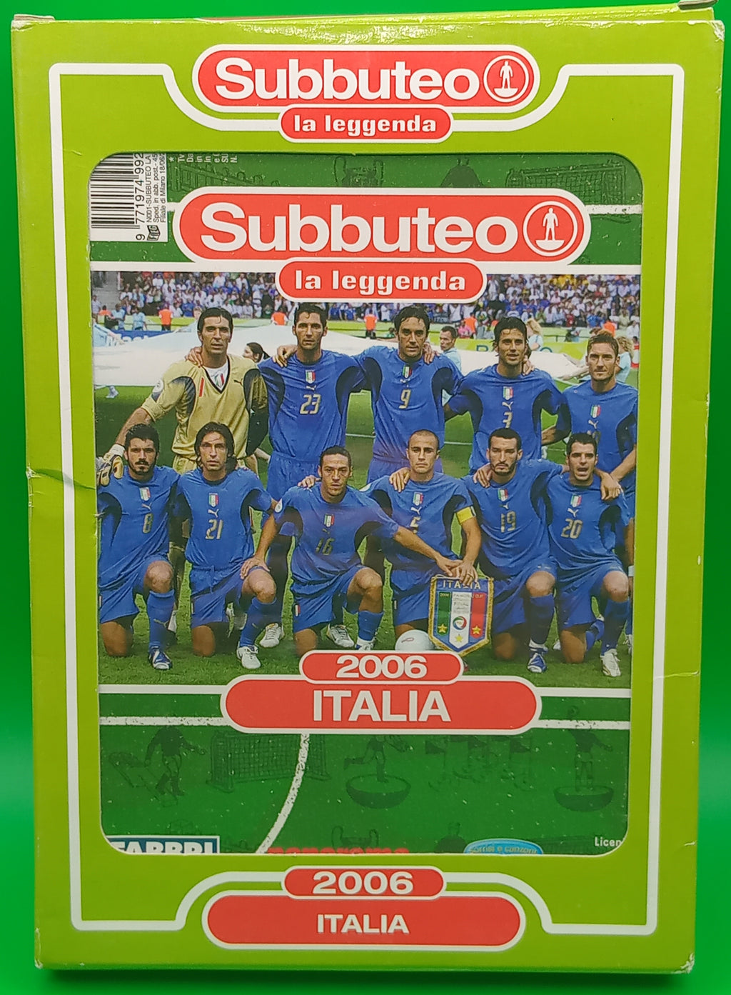 Subbuteo 'serie la leggenda lw' Italia 2006 con libretto