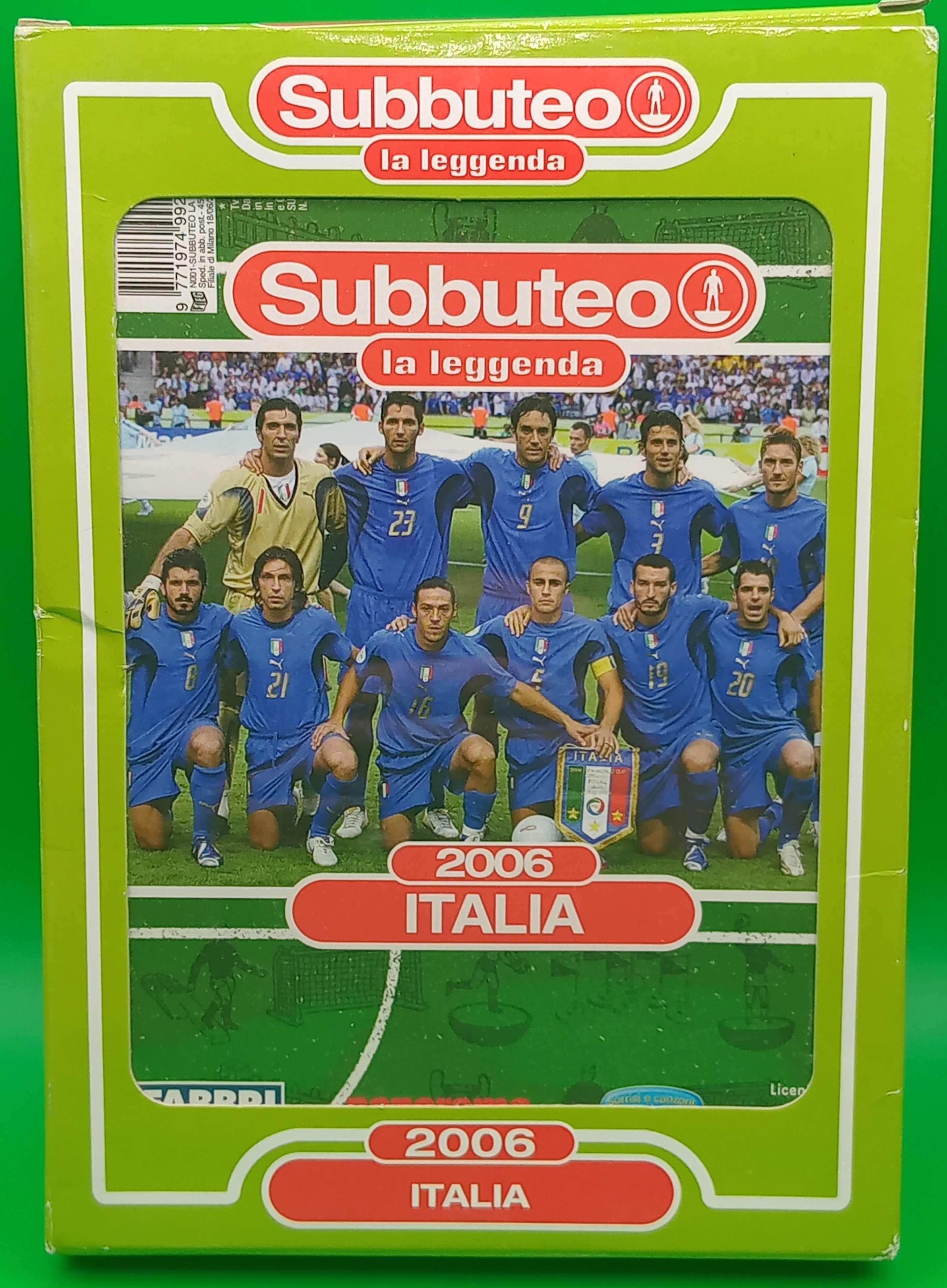 Subbuteo 'serie la leggenda lw' Italia 2006 con libretto