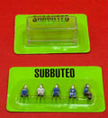 Subbuteo panchina con personaggi tuta blu - serie' La leggenda Vintage Edition'