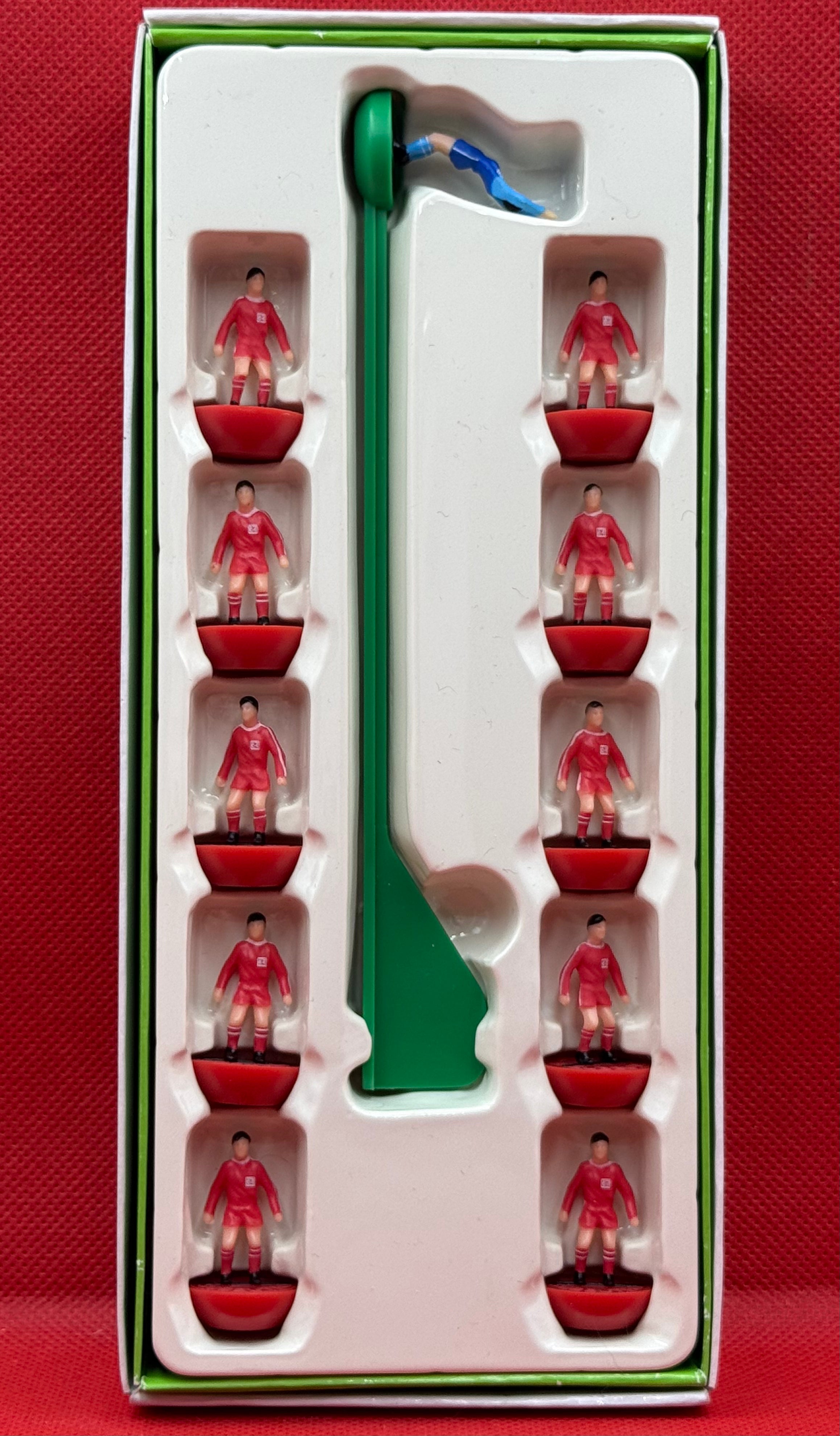 Subbuteo squadra hw vintage leggenda Bayer Leverkusen 1987/88 - con libretto