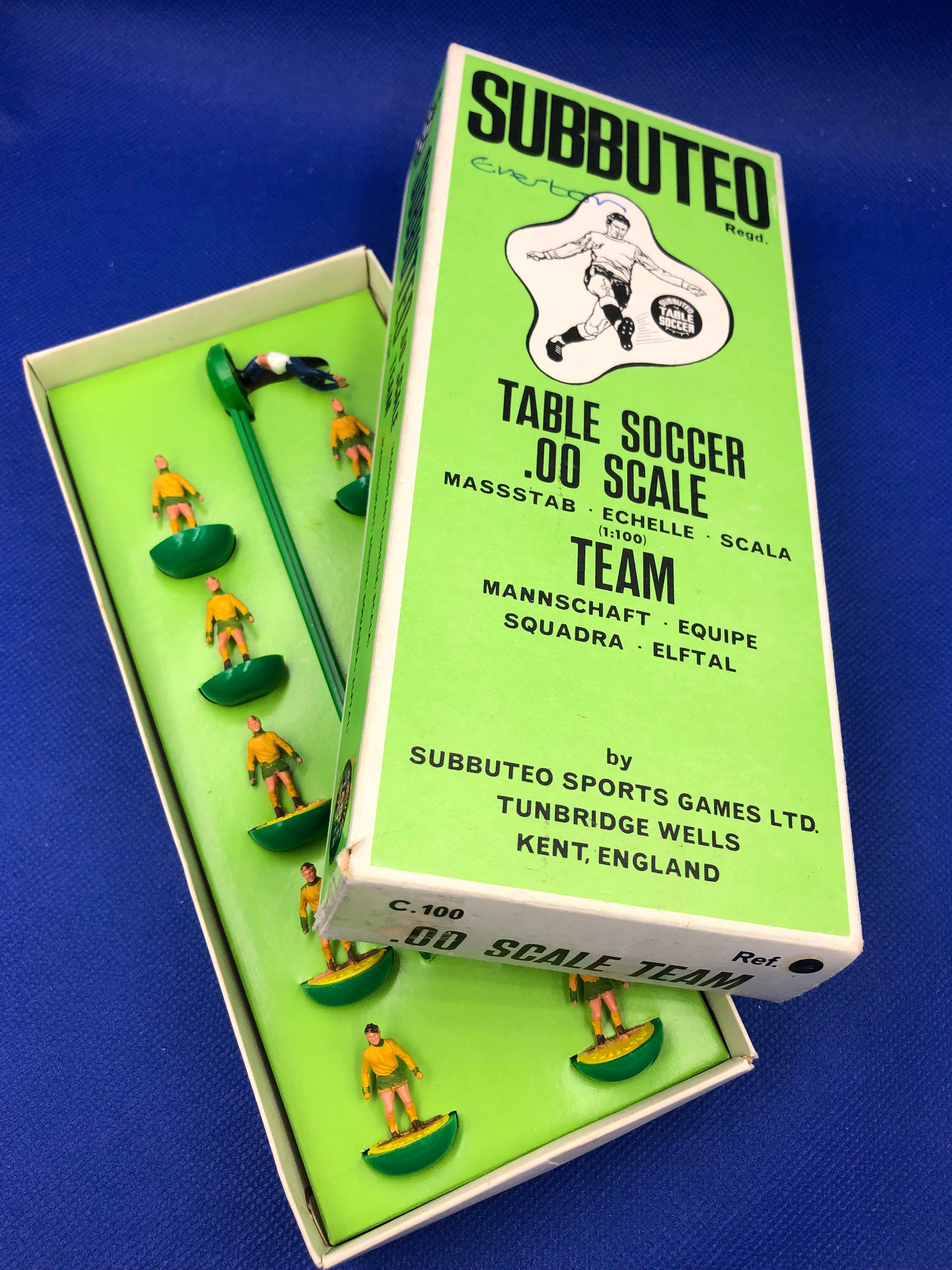 Subbuteo squadra hw Norwich ref 028