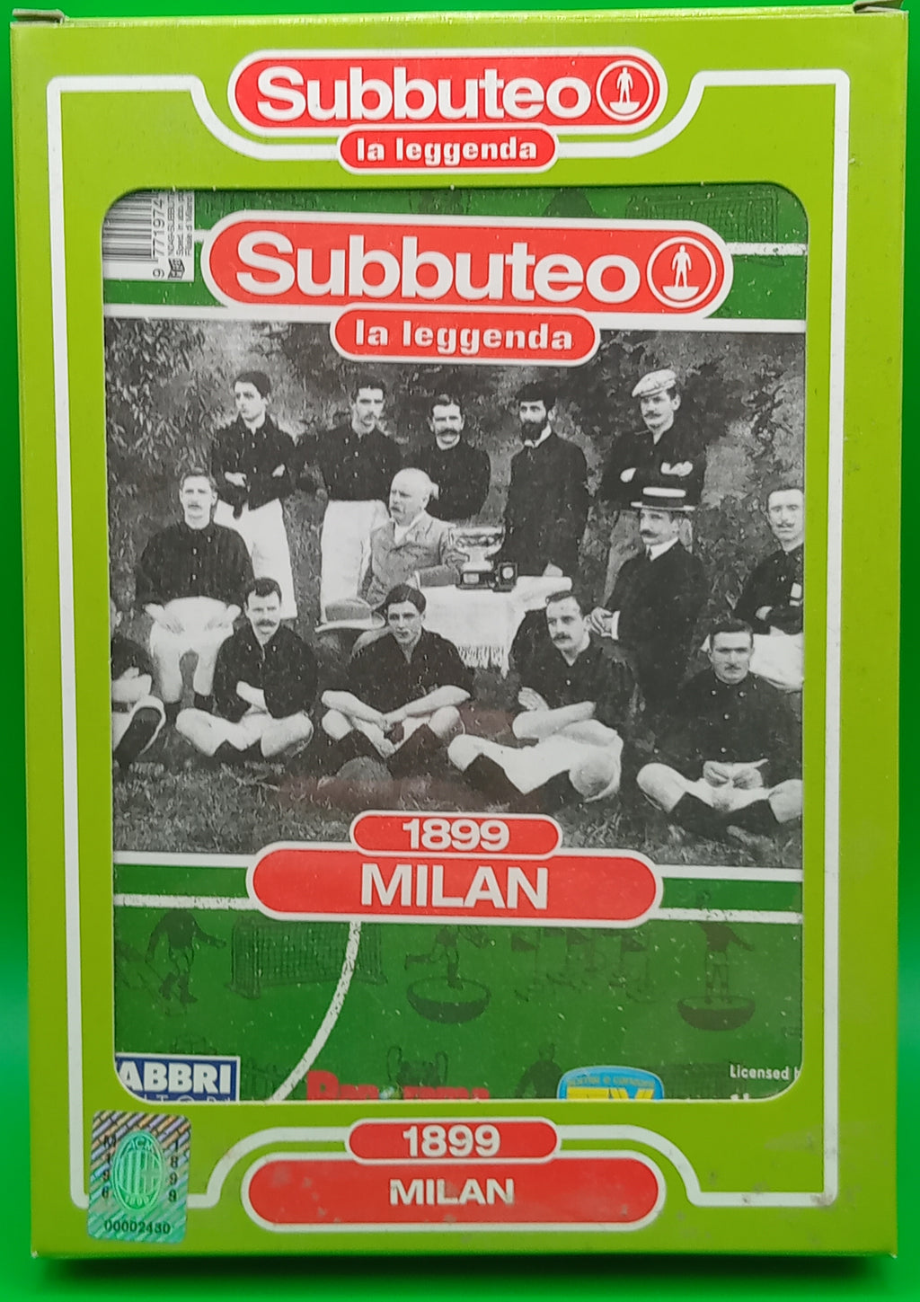 Subbuteo 'serie la leggenda lw' Milan 1899 con libretto