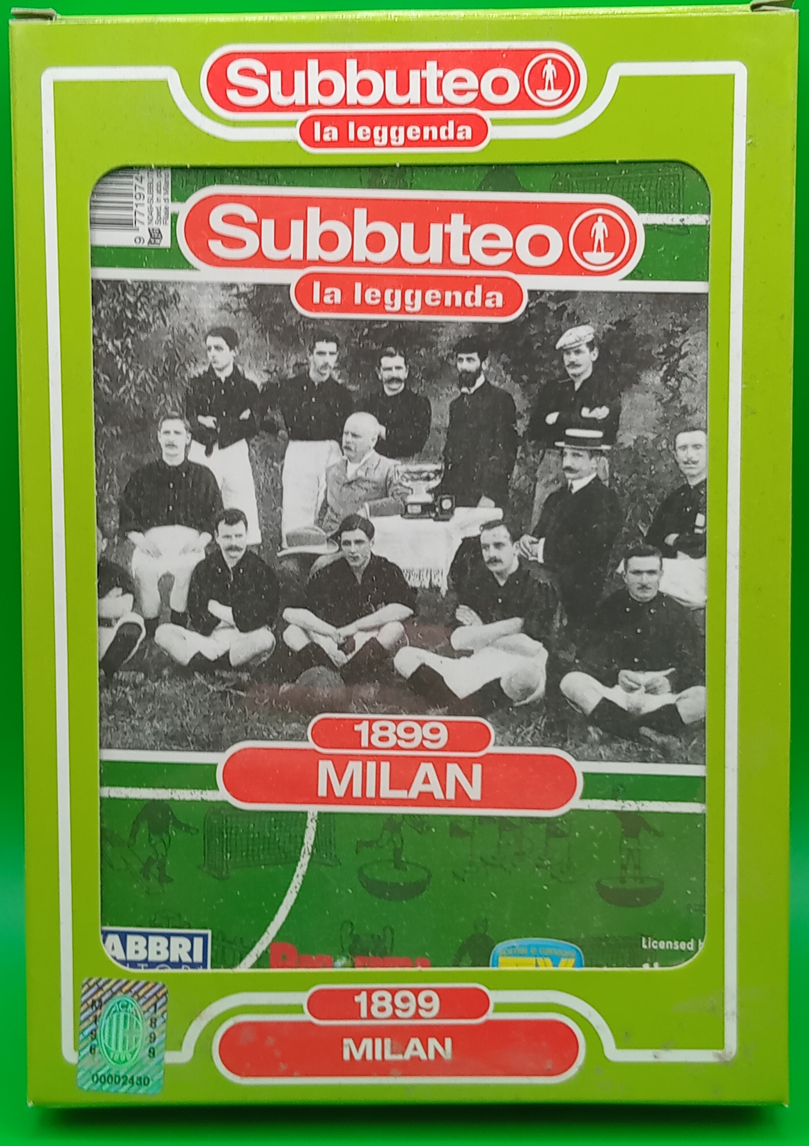 Subbuteo 'serie la leggenda lw' Milan 1899 con libretto