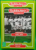 Subbuteo 'serie la leggenda lw' Milan 1962/63 con libretto