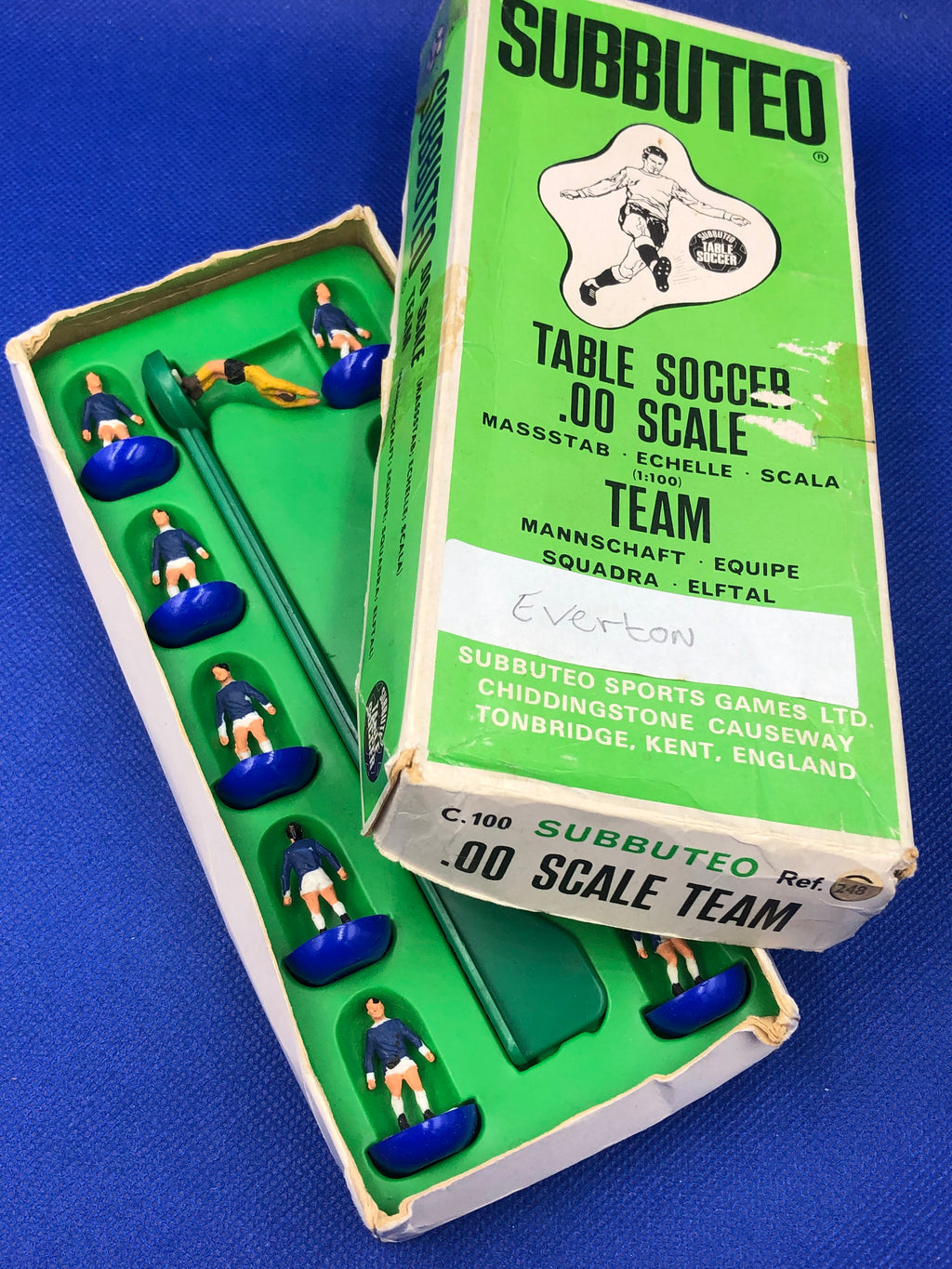 Subbuteo squadra hw Everton ref 248