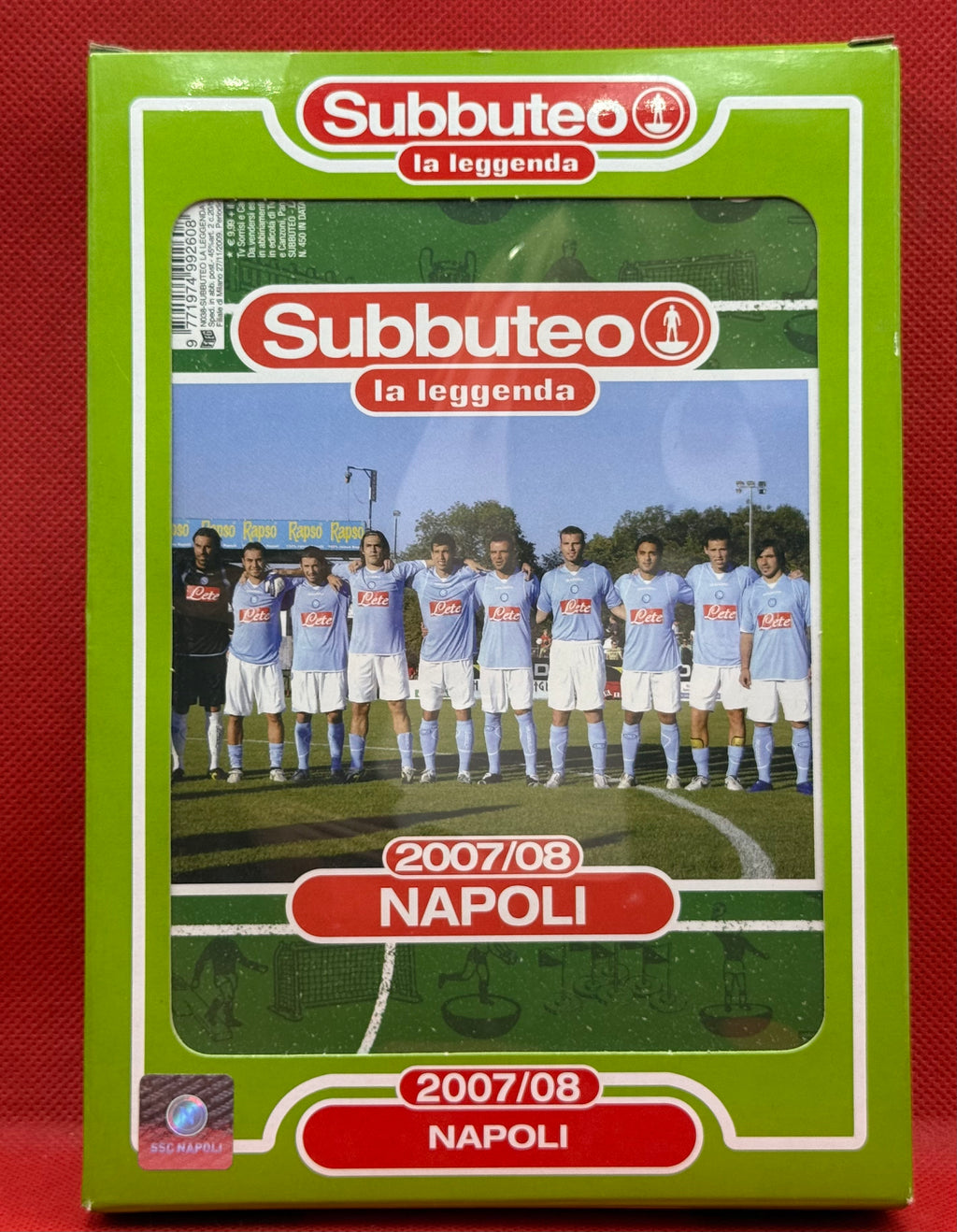 Subbuteo 'serie la leggenda Lw' Napoli 2007/08 - con libretto