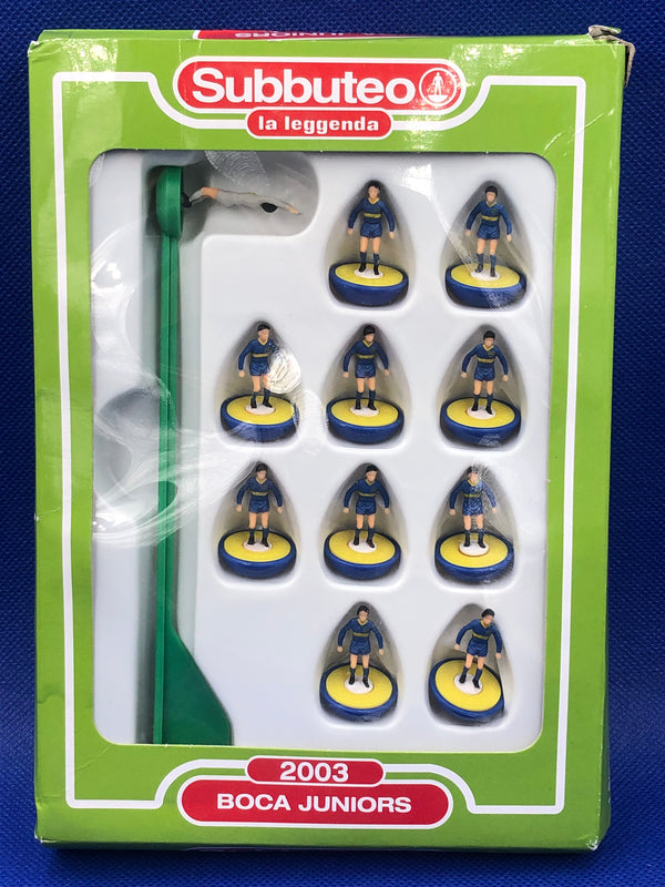 Subbuteo 'serie la leggenda lw' Boca Juniors 2003 - Box Danneggiato