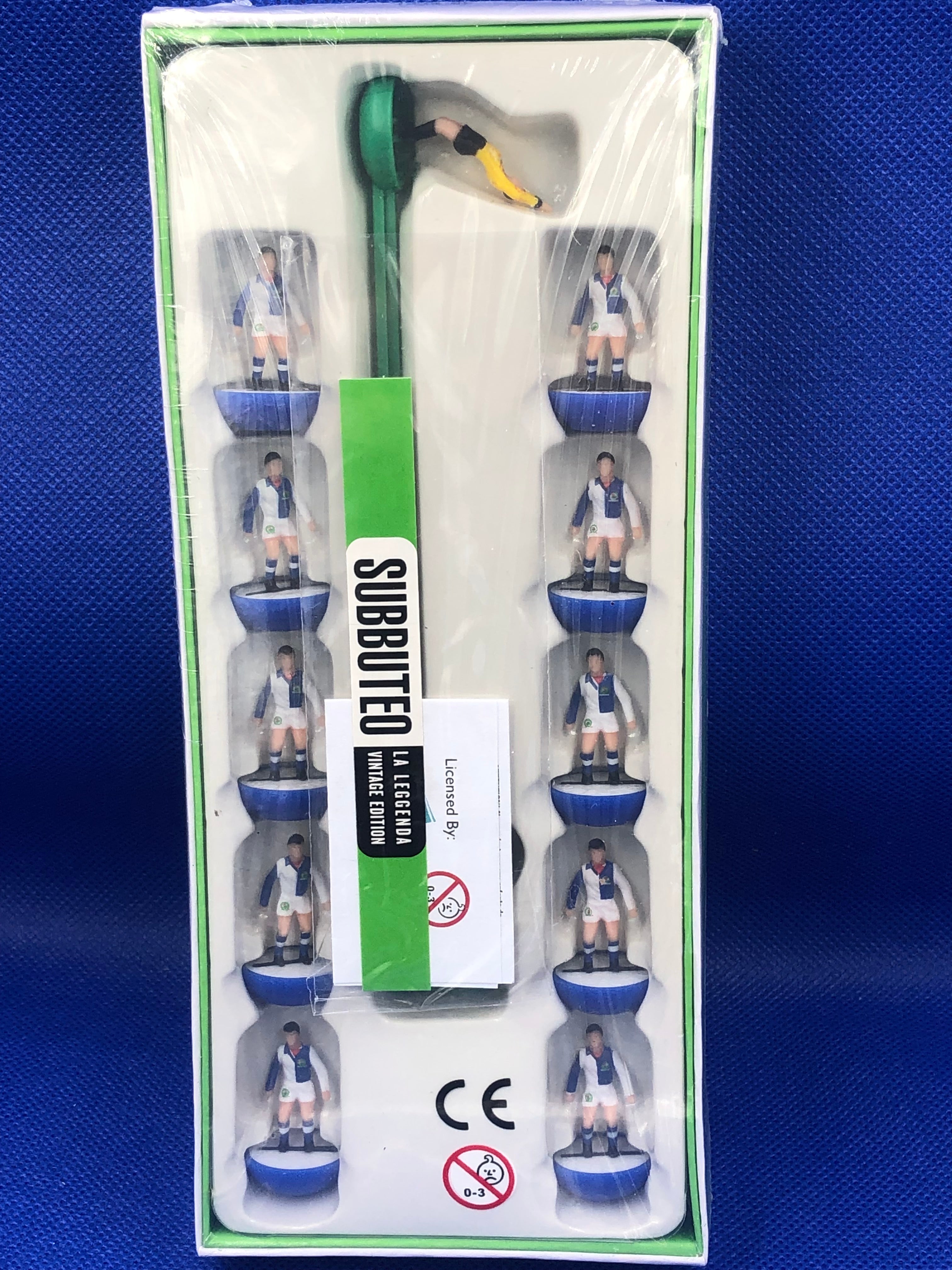 Subbuteo squadra hw vintage leggenda Blackburn Rovers 1994/95 - sigillata