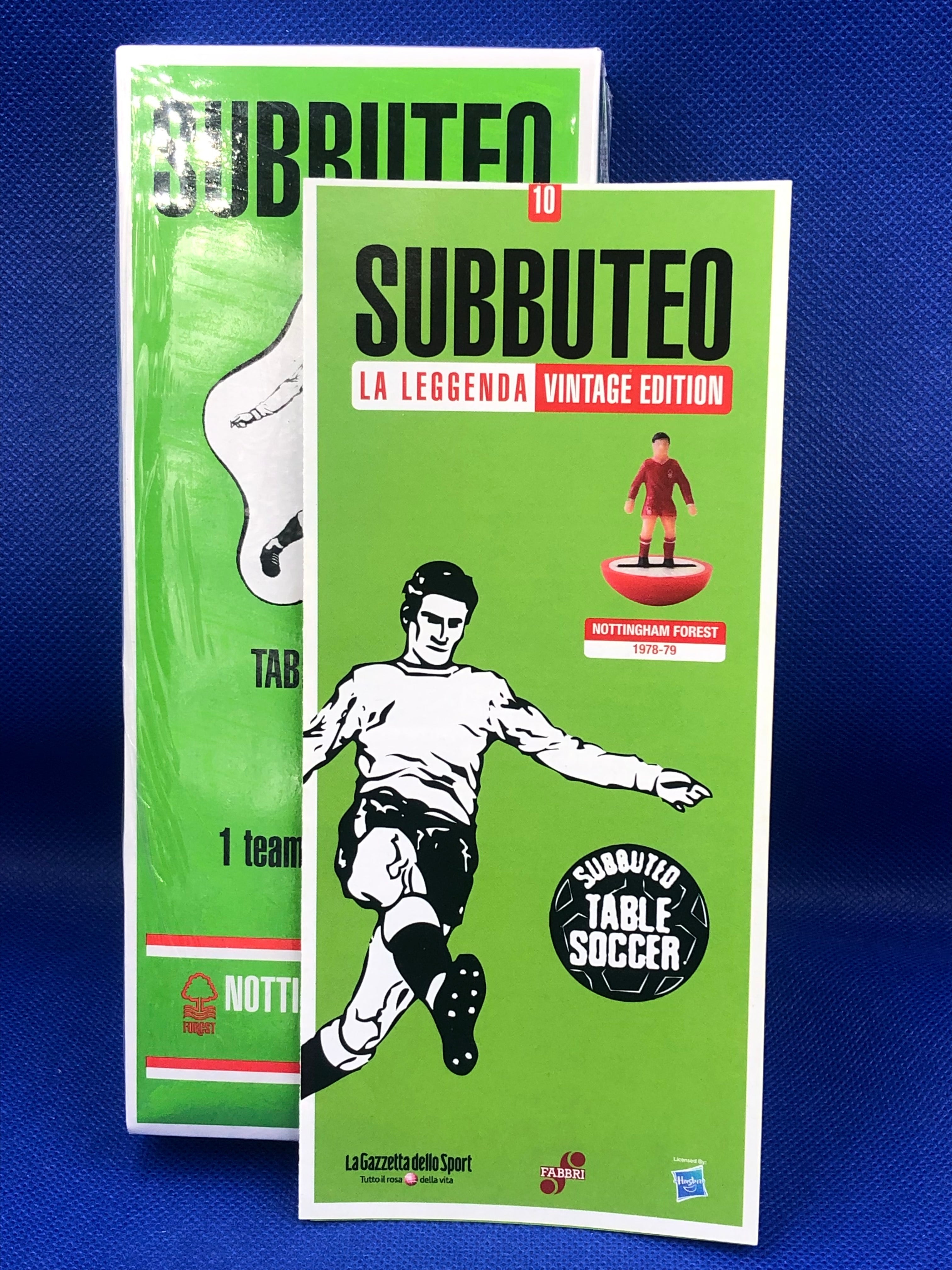 Subbuteo squadra hw vintage leggenda Nottingham Forest 1978/79 - sigillata