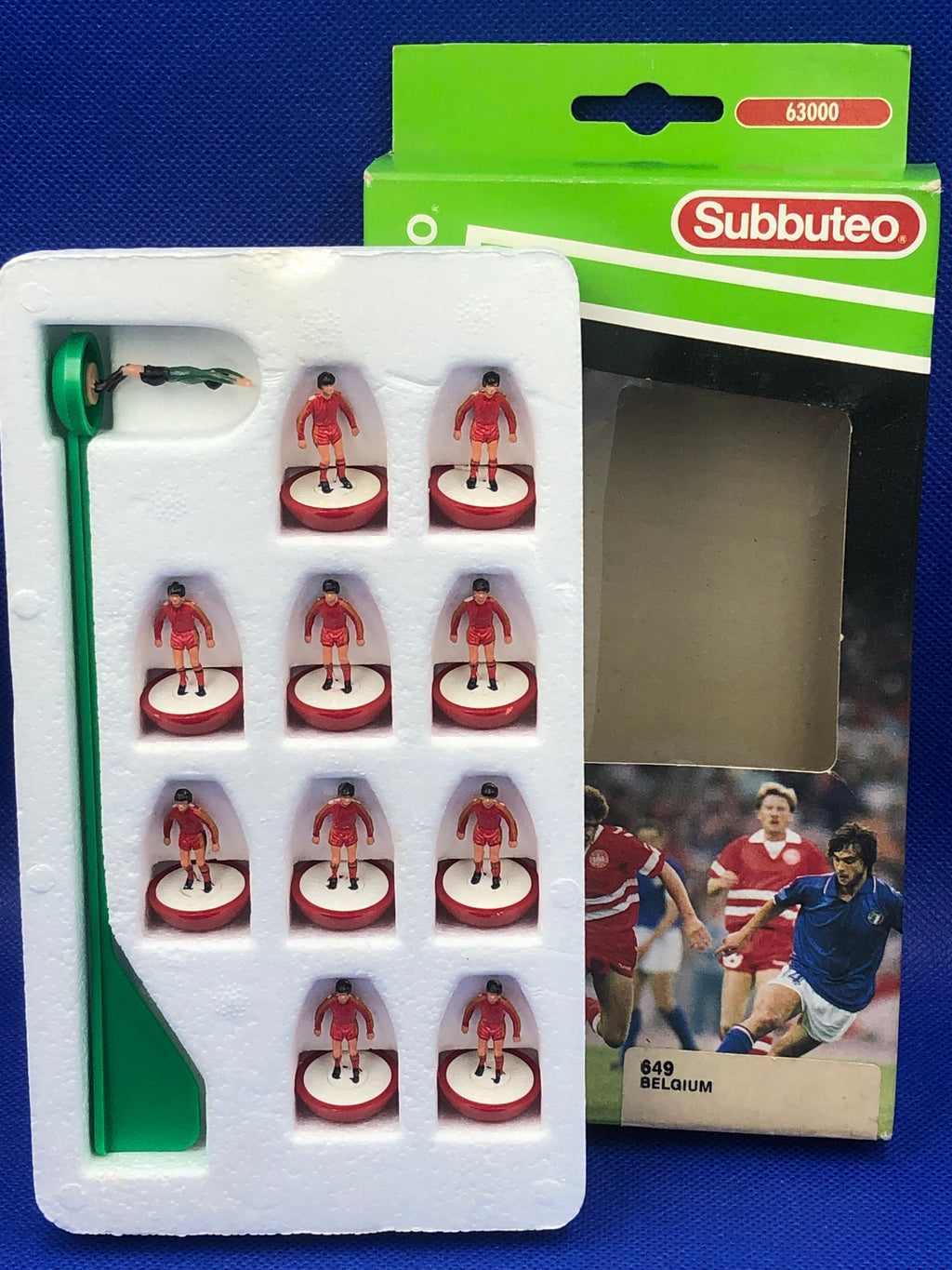 Subbuteo squadra lw Belgio ref 649