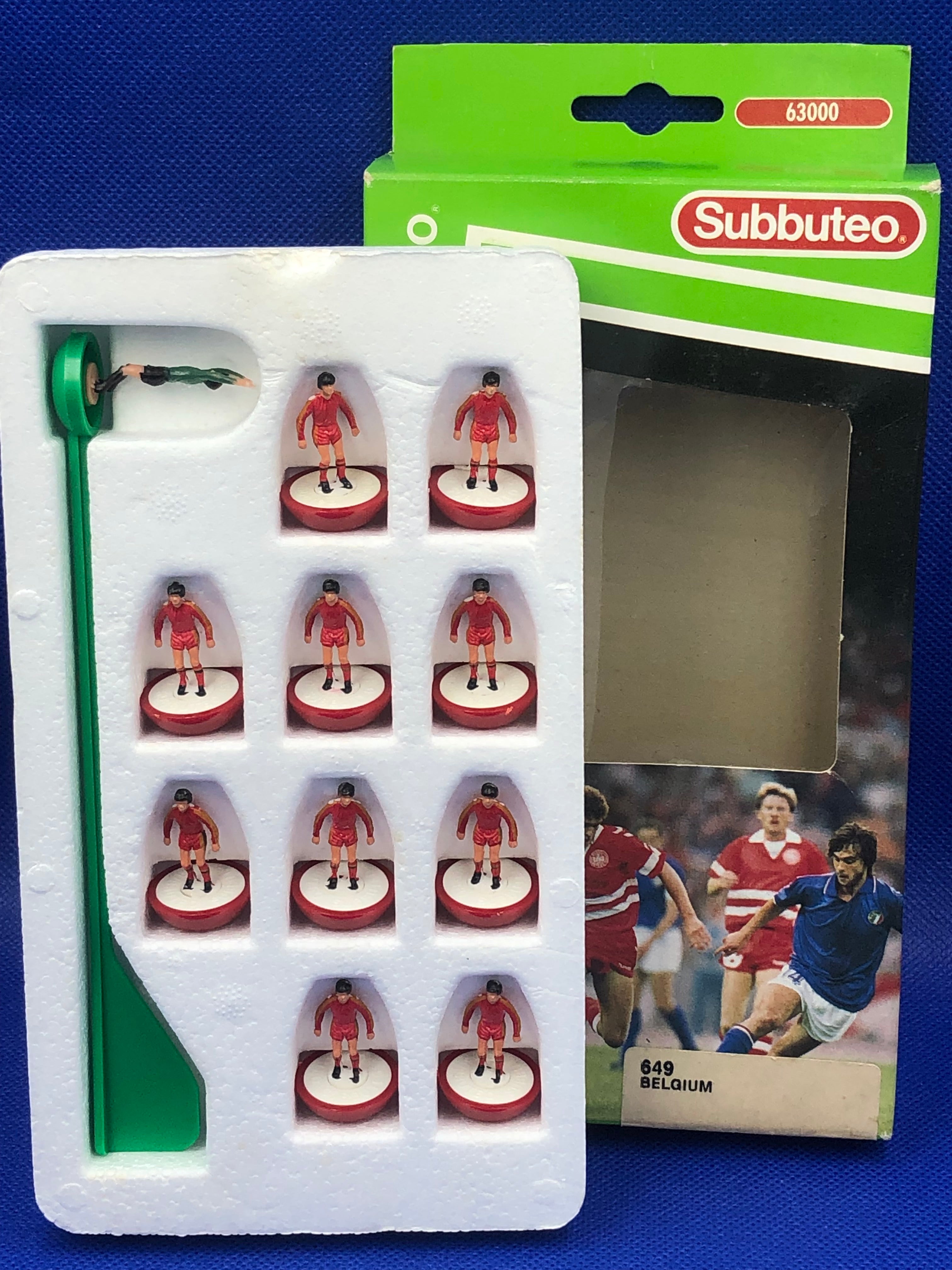 Subbuteo squadra lw Belgio ref 649