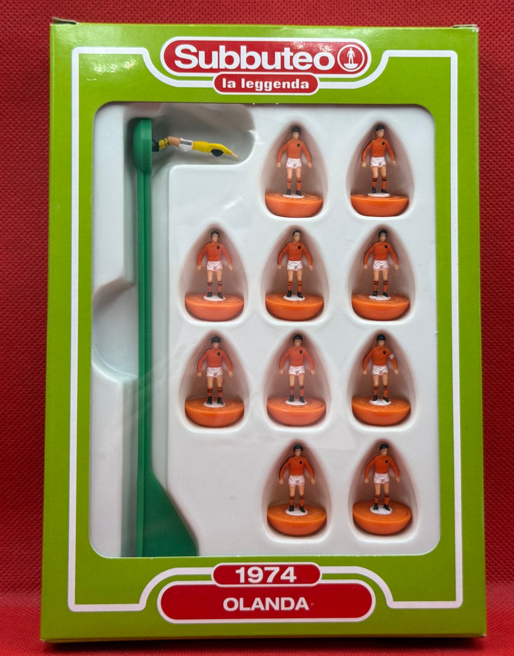 Subbuteo 'serie la leggenda Lw' Olanda 1974 - con libretto