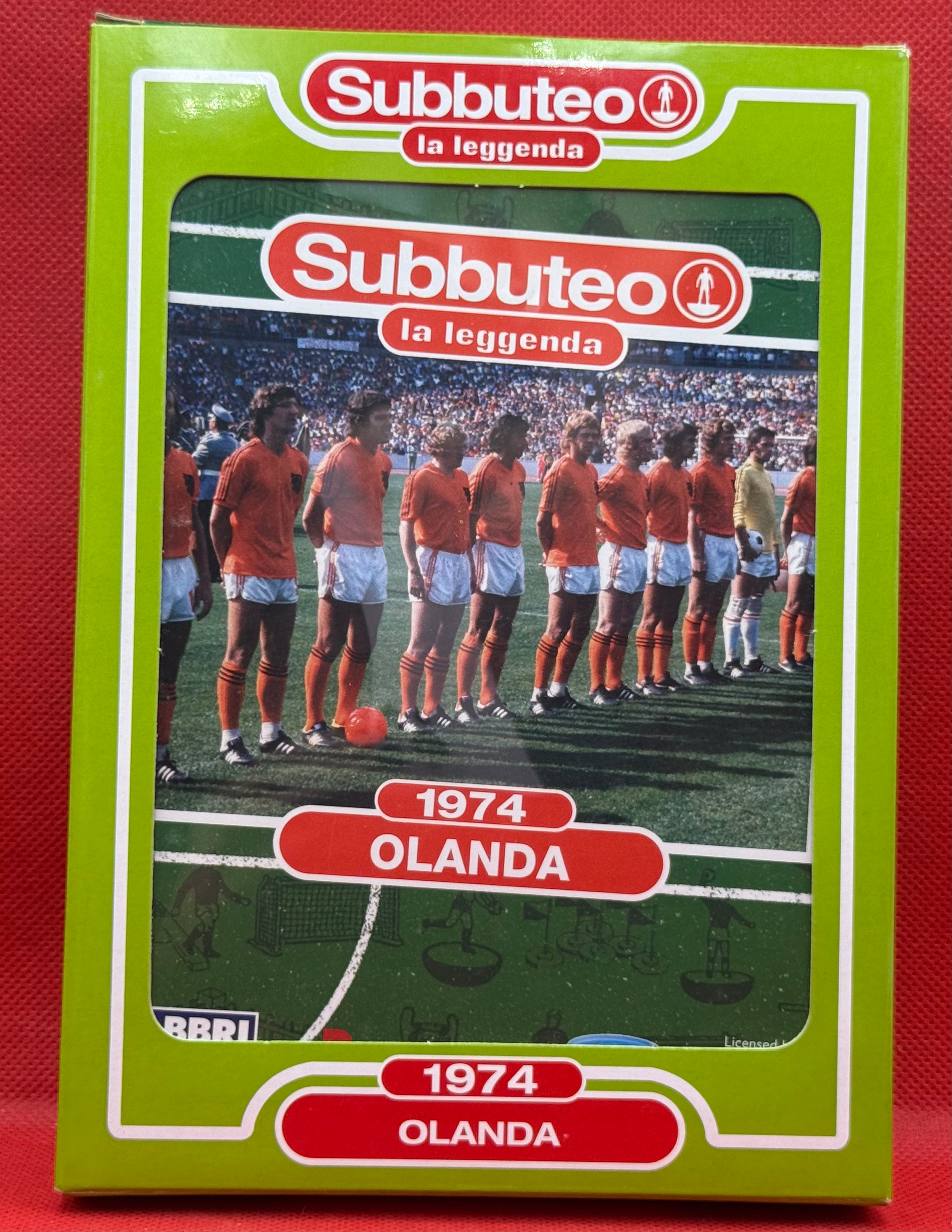 Subbuteo 'serie la leggenda Lw' Olanda 1974 - con libretto