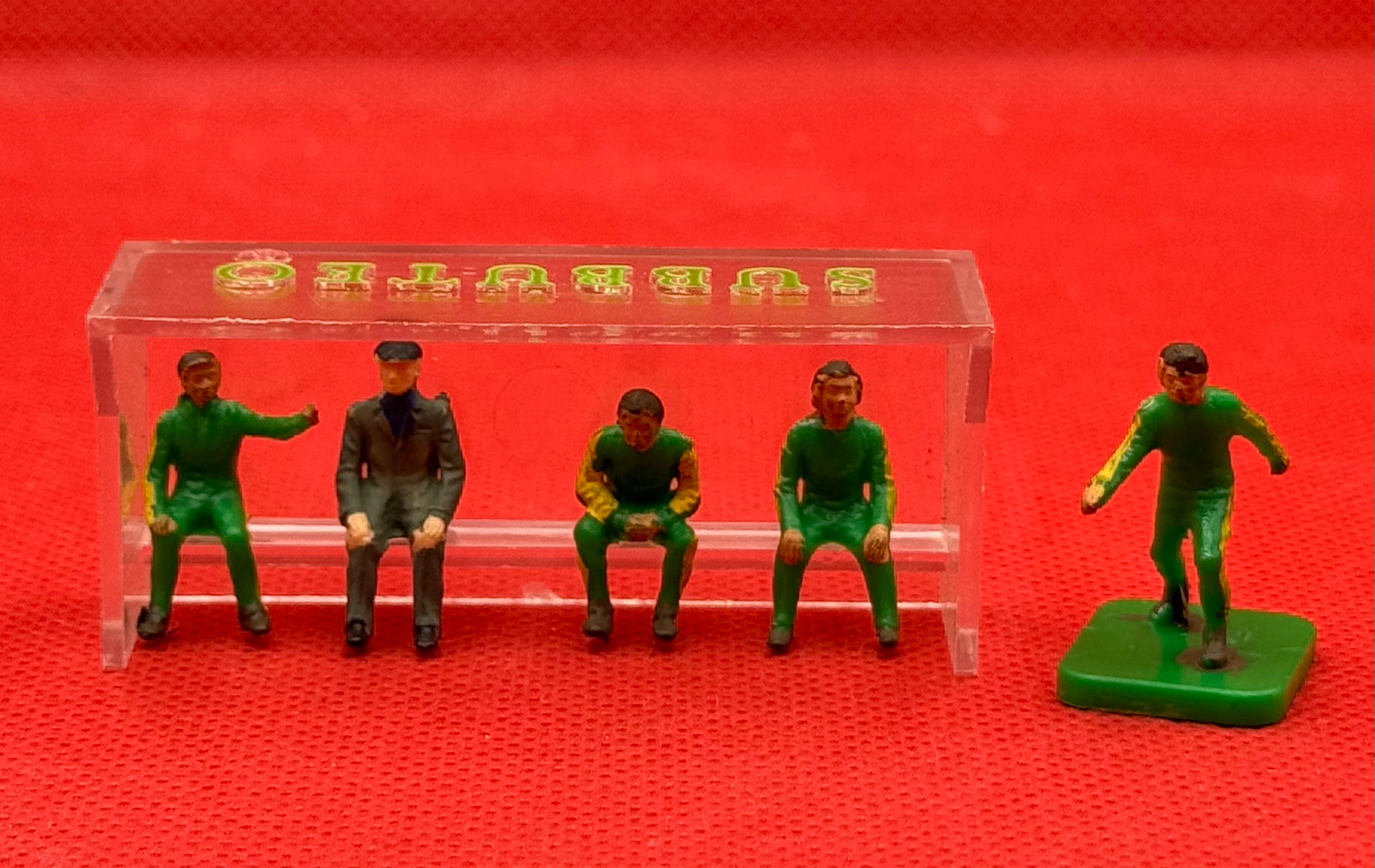 Subbuteo panchina con personaggi 61139 - no box