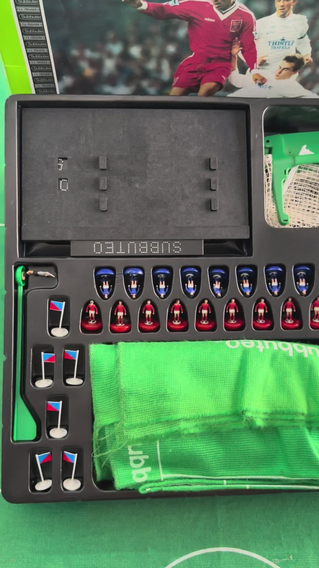 Subbuteo set box The F.A. Premier League 60247