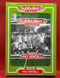 Subbuteo 'serie la leggenda Lw' Pro Vercelli 1912/13 - con libretto