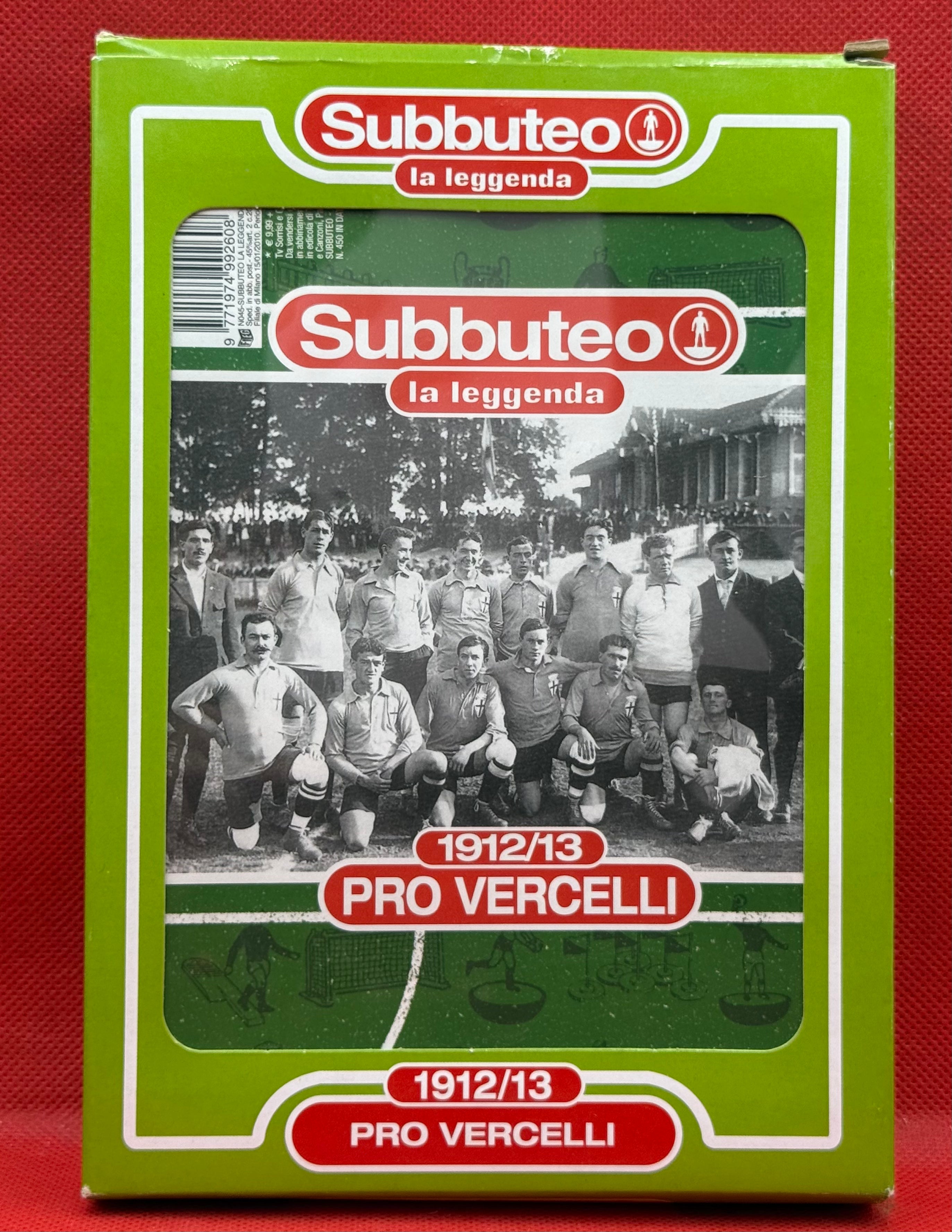 Subbuteo 'serie la leggenda Lw' Pro Vercelli 1912/13 - con libretto