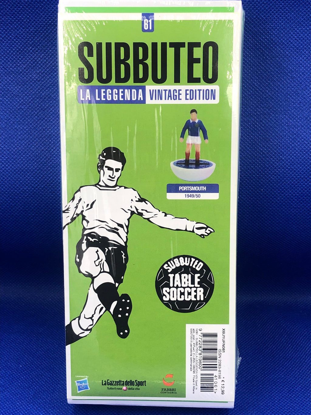 Subbuteo squadra hw vintage leggenda Portsmouth 1949/50 - sigillata