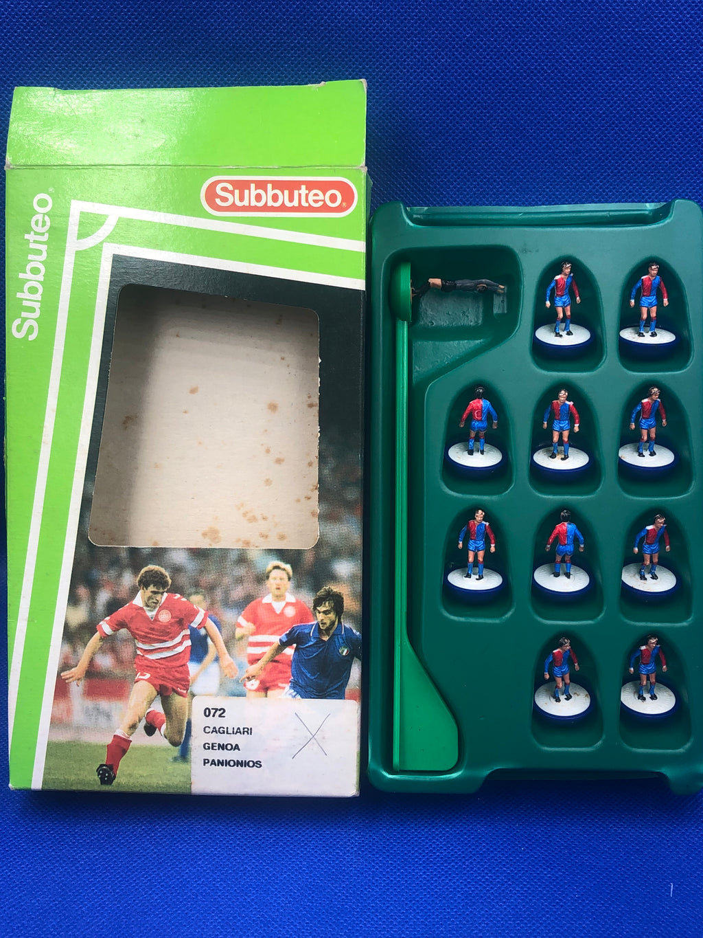 Subbuteo squadra base LW Cagliari ref 072