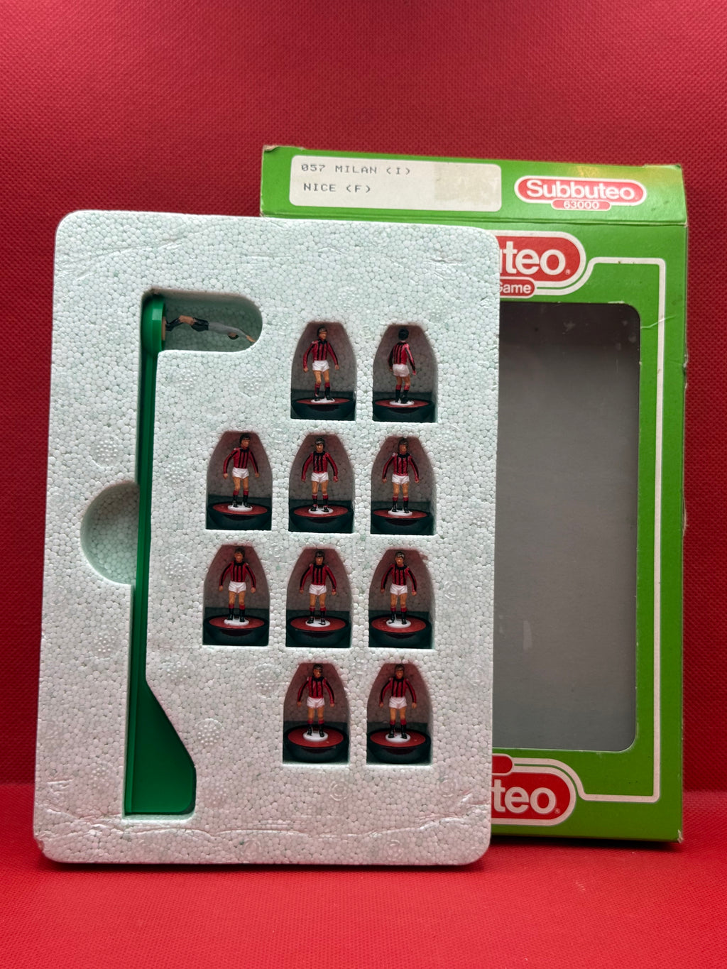Subbuteo squadra base LW Milan ref 057