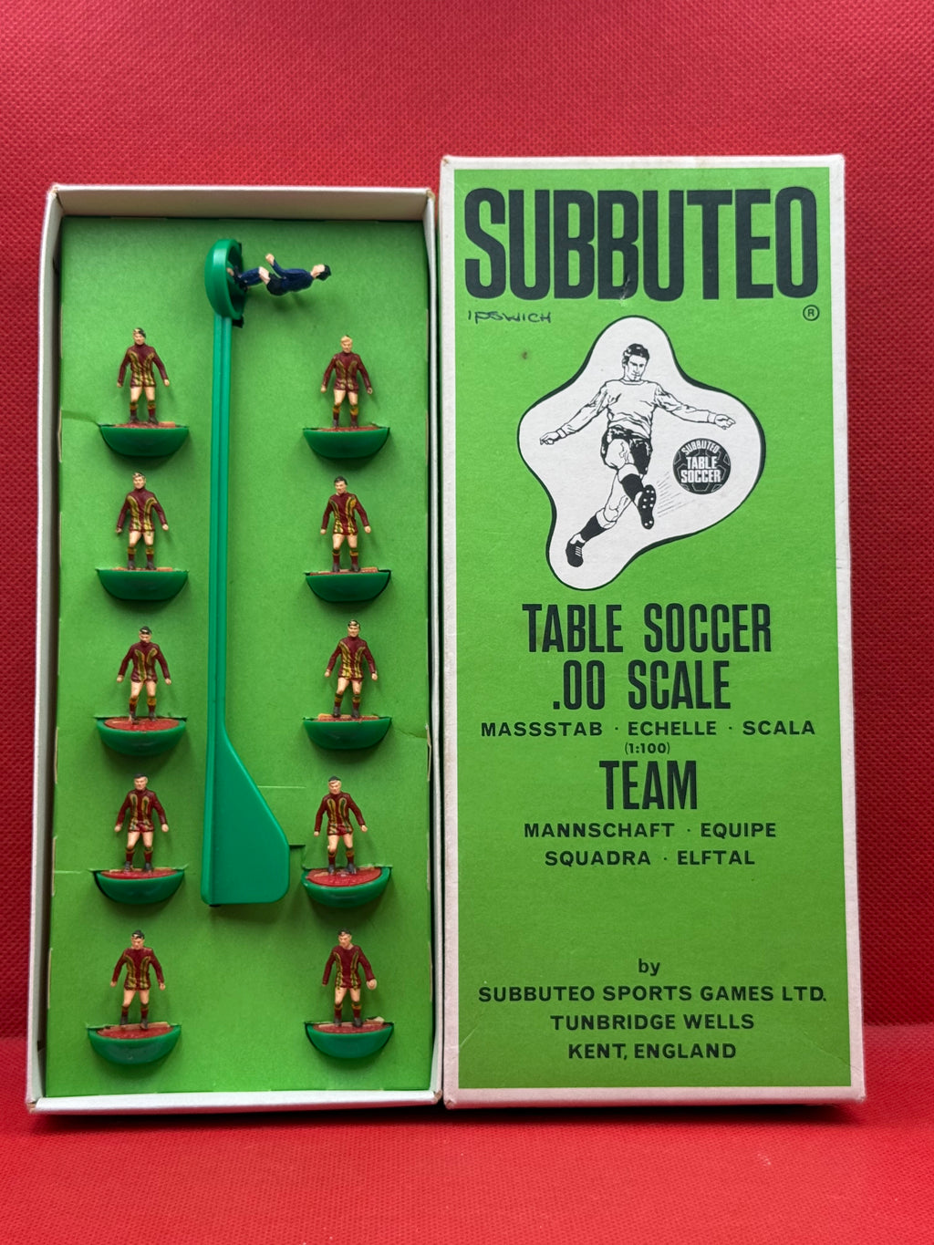 Subbuteo squadra HW Galles ref 319