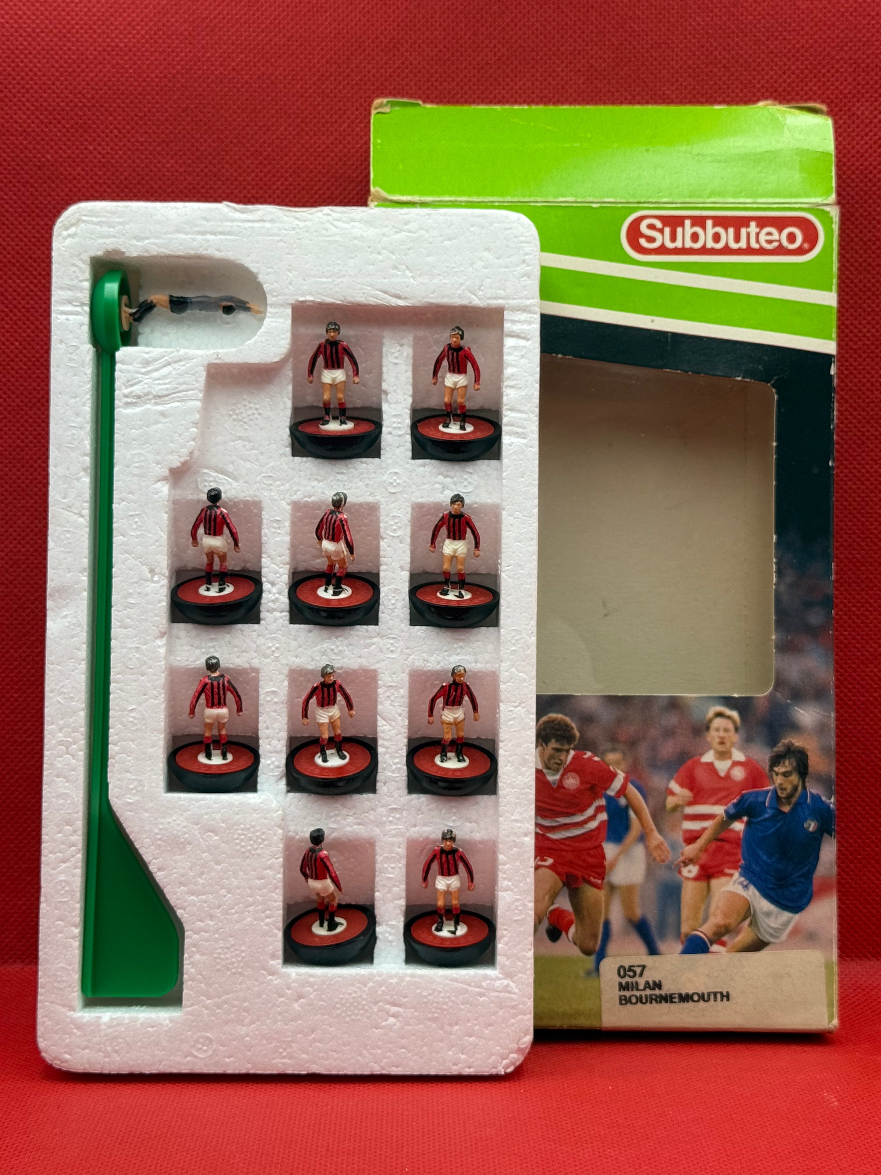 Subbuteo squadra base LW Milan ref 057