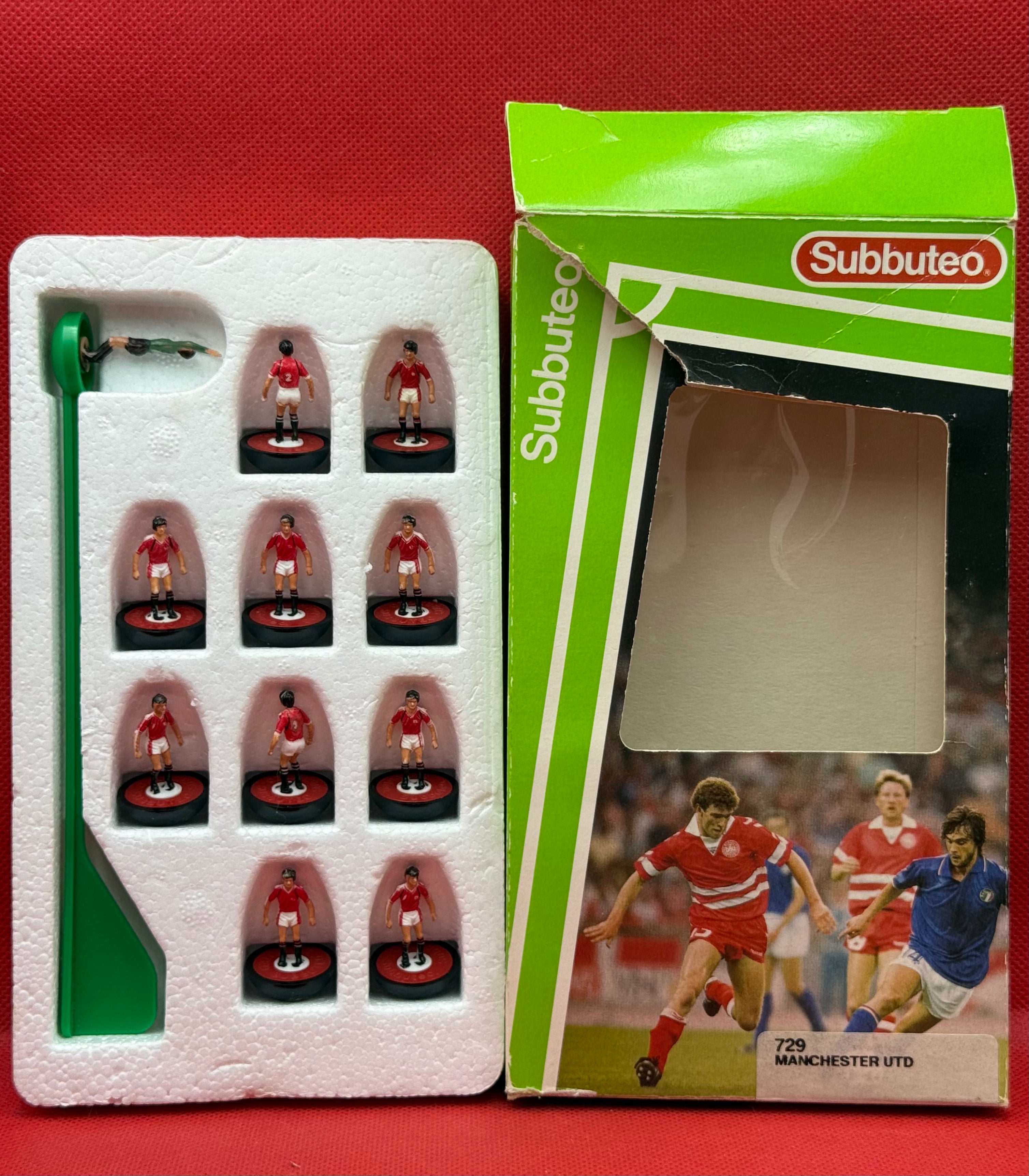 Subbuteo squadra Lw Manchester United ref 729