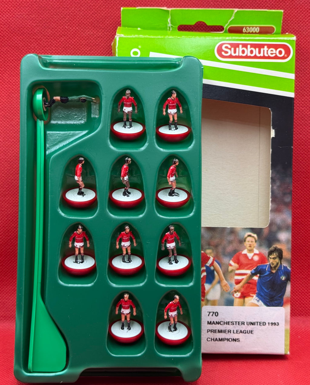 Subbuteo squadra Lw Manchester United ref 770 - Premier League Champions 1993