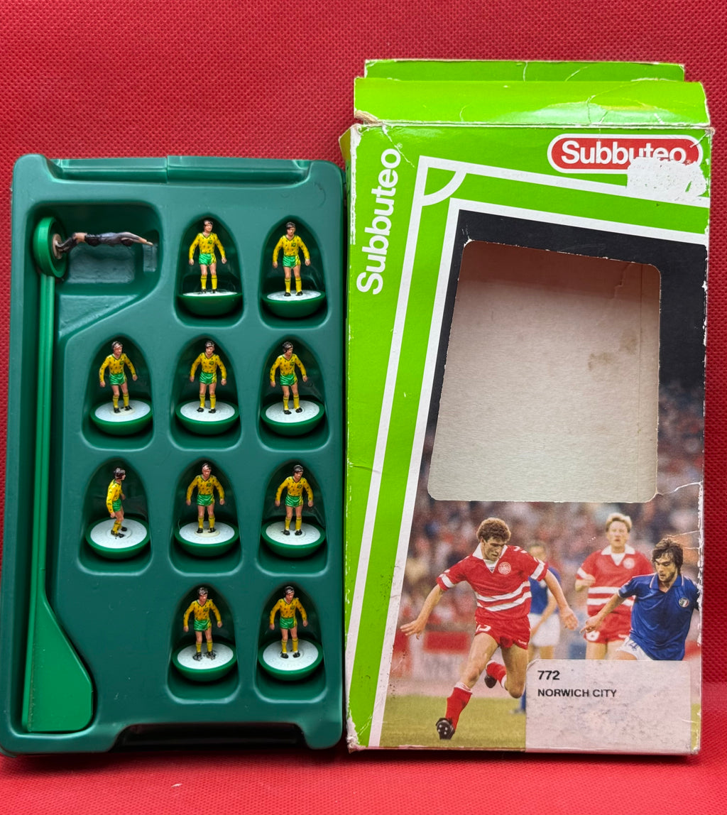 Subbuteo squadra Lw Norwich City ref 772