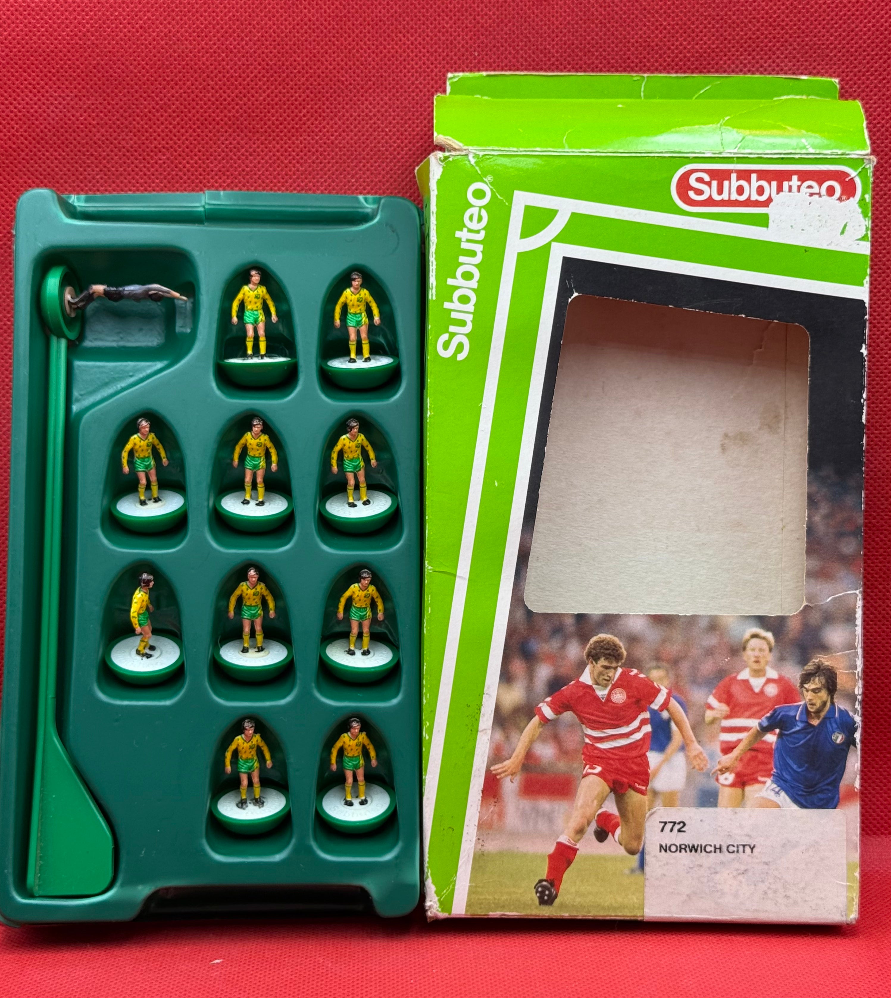 Subbuteo squadra Lw Norwich City ref 772