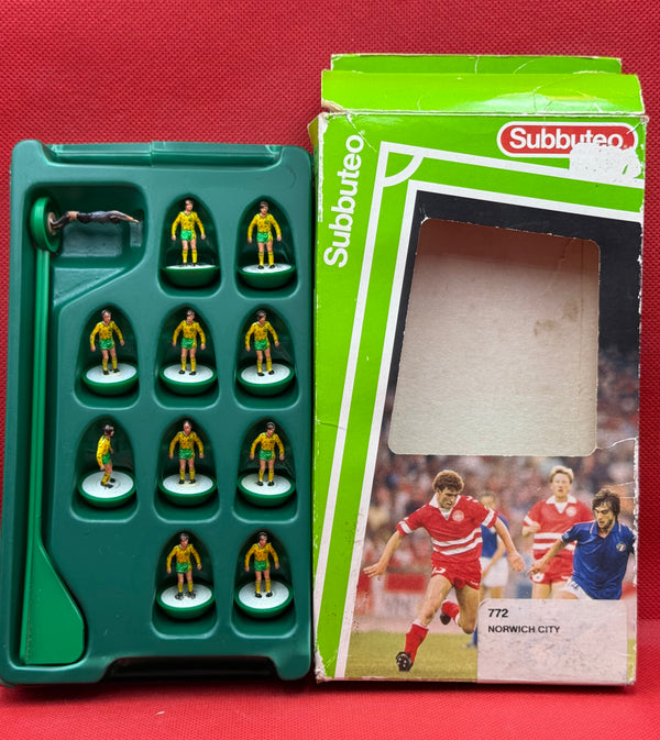 Subbuteo squadra Lw Norwich City ref 772