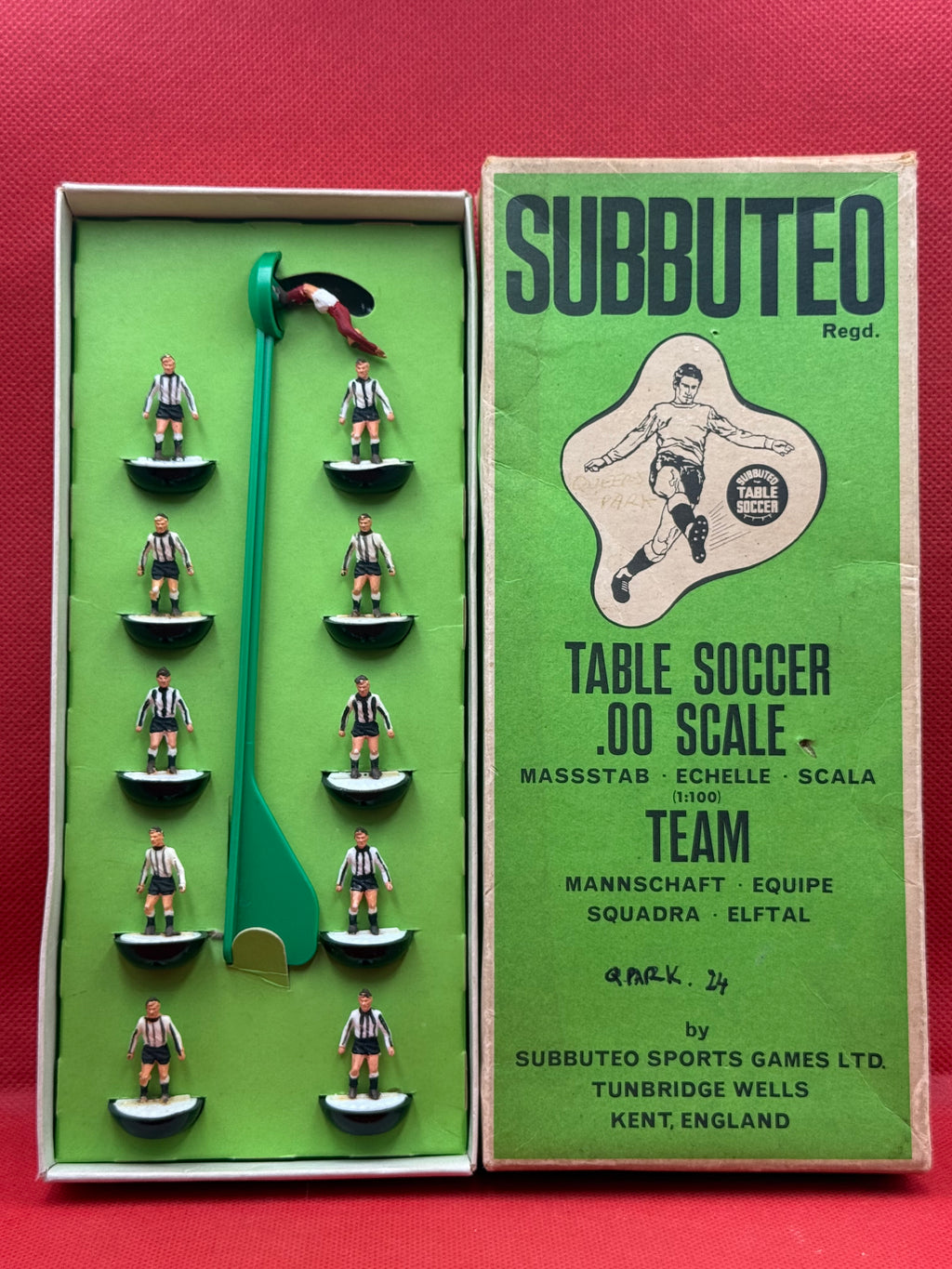 Subbuteo squadra Hw Newcastle United ref 008