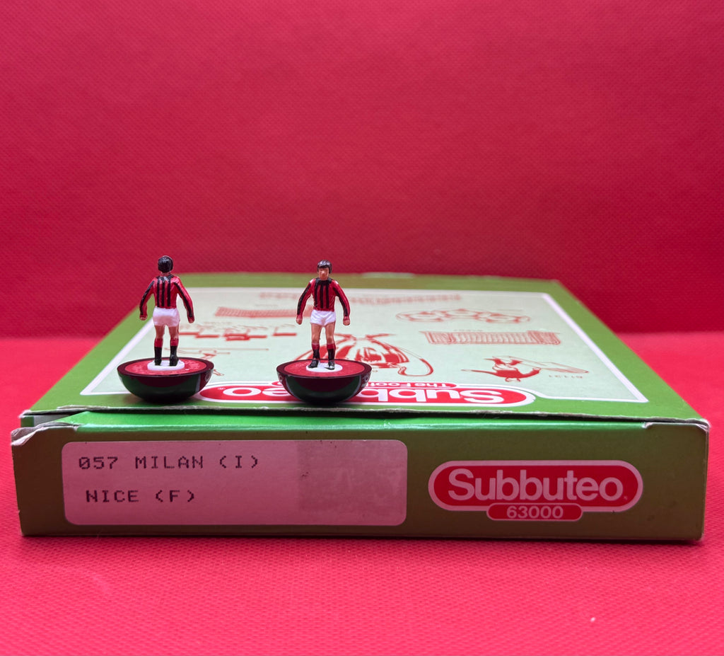 Subbuteo squadra base LW Milan ref 057