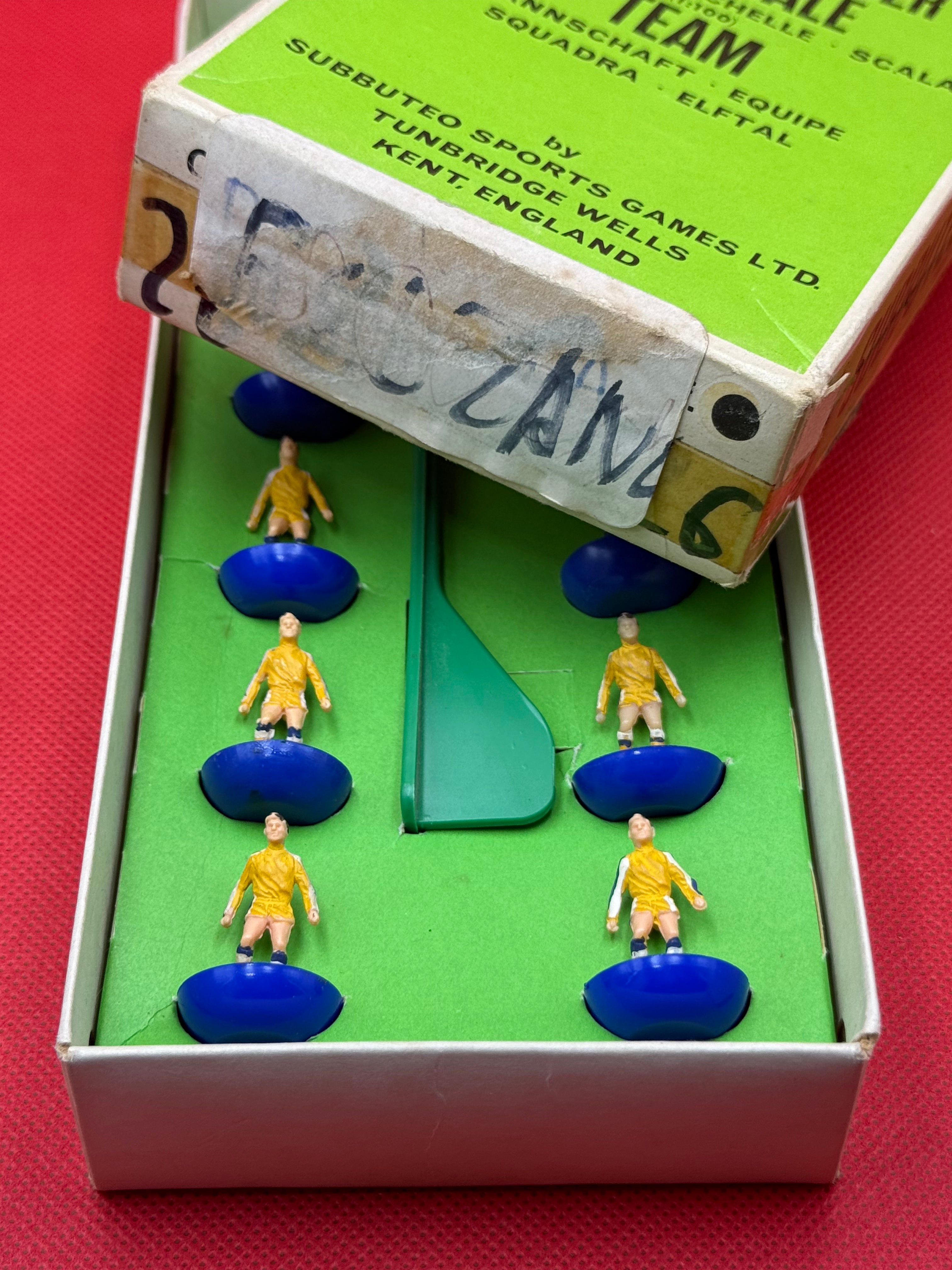 Subbuteo squadra HW Leeds 2nd ref 208