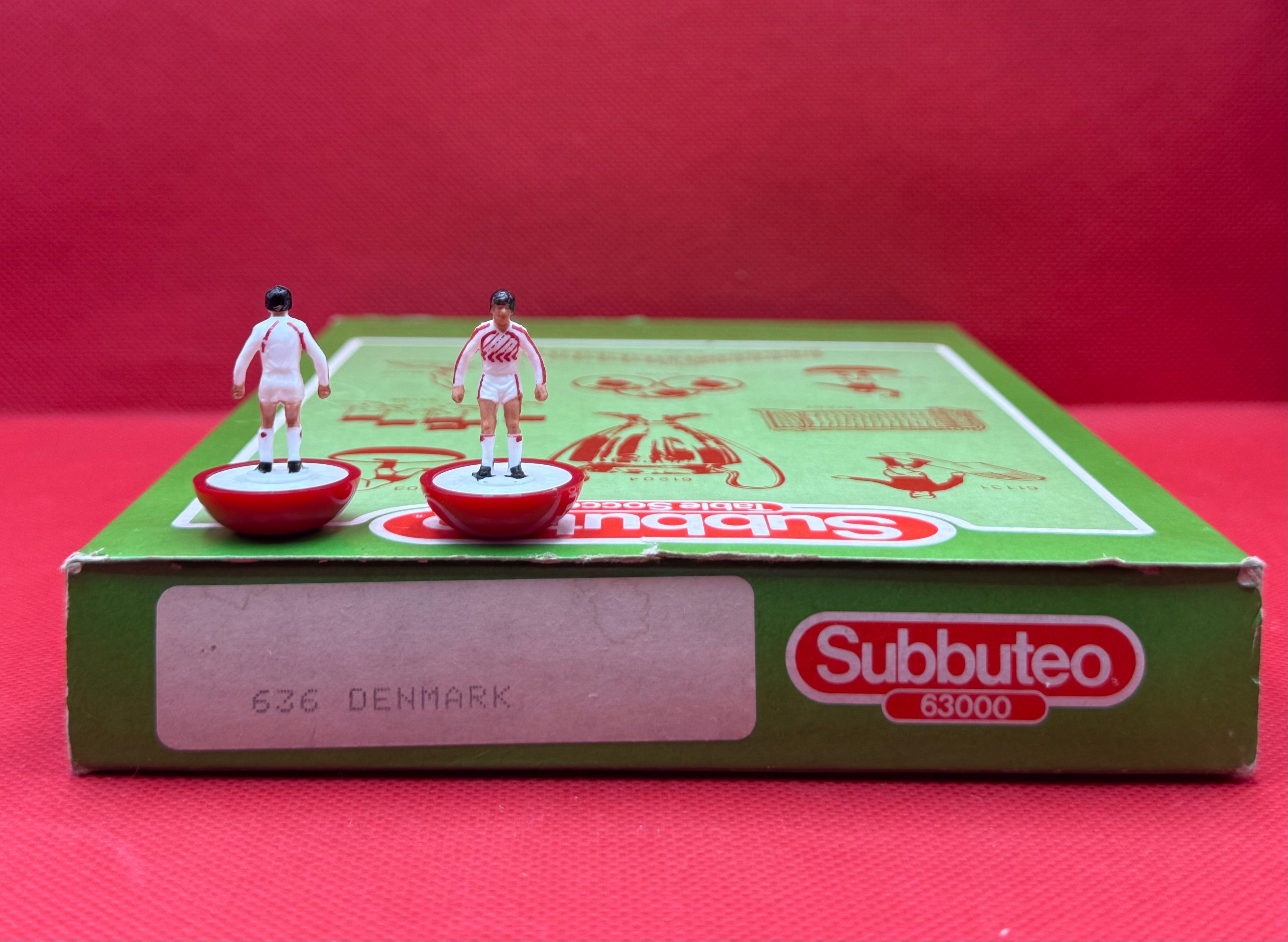 Subbuteo squadra base LW Danimarca ref 636