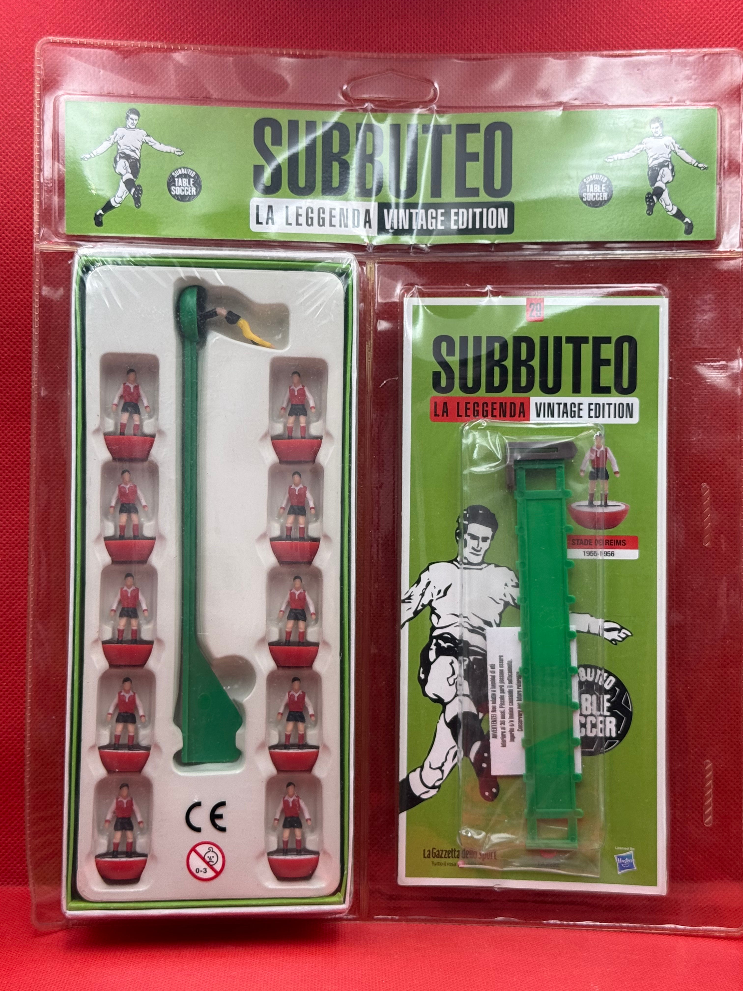 Subbuteo squadra hw vintage leggenda Stade De Reims 1955/1956 - Sigillata