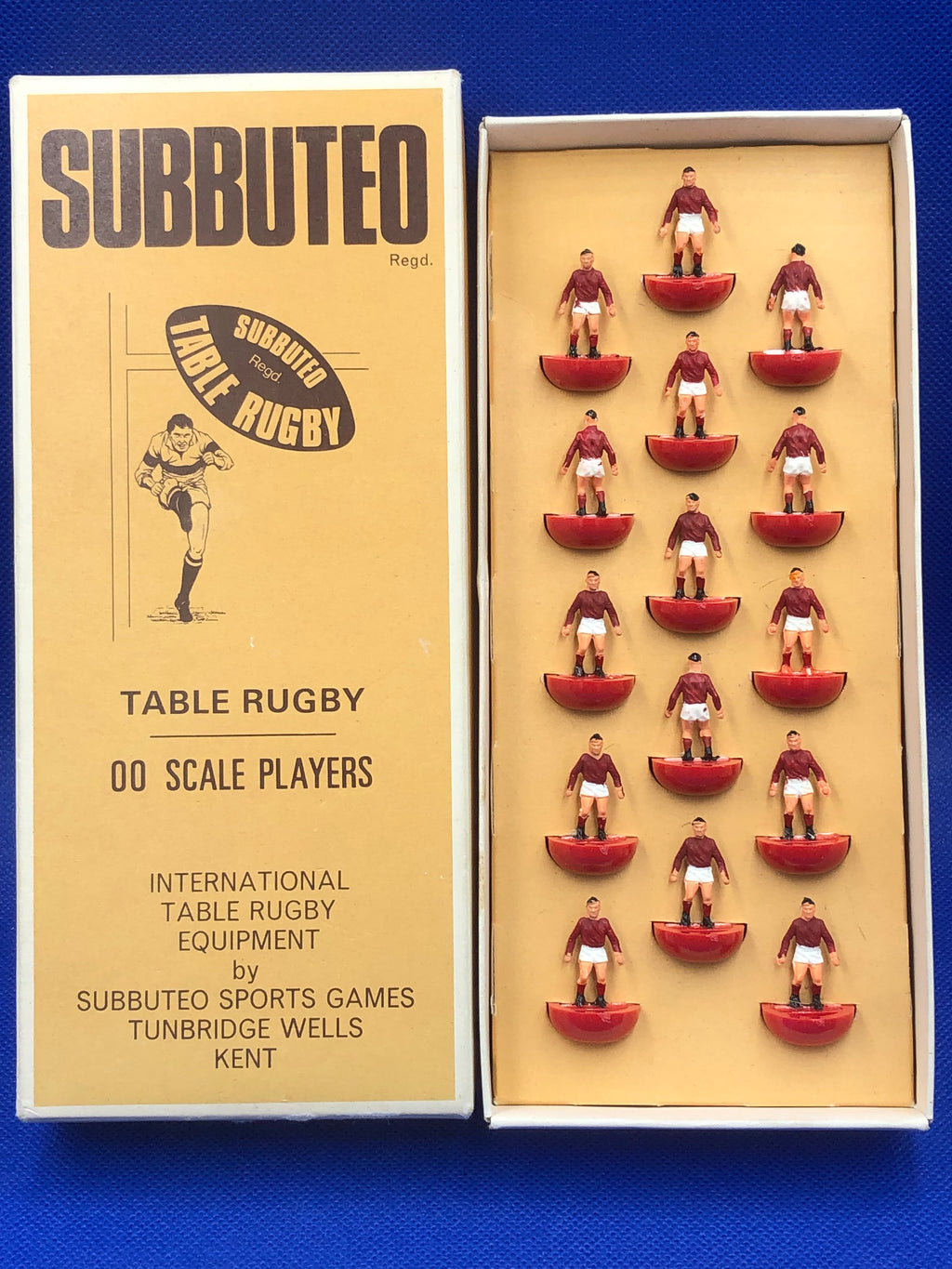 Subbuteo Rugby squadra Galles ref 6
